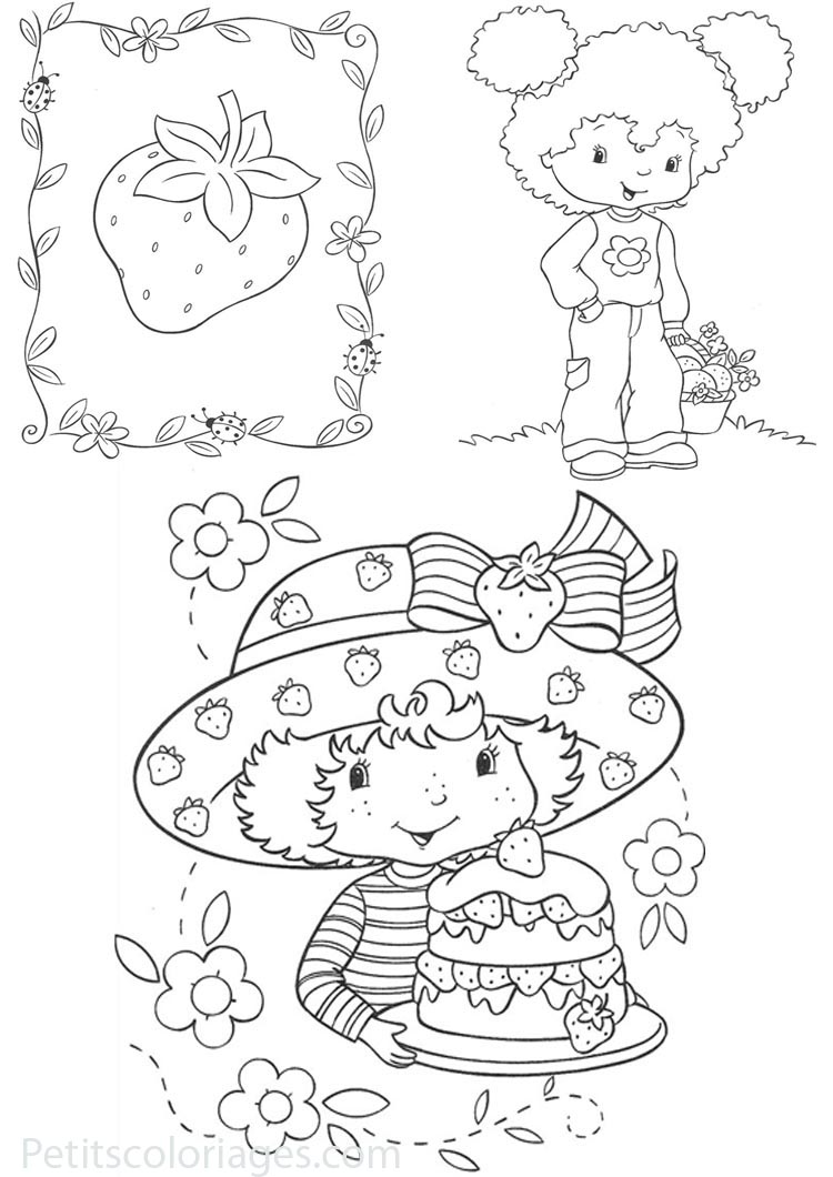 130+ Strawberry Shortcake Coloring Page for Sweet Fun 42