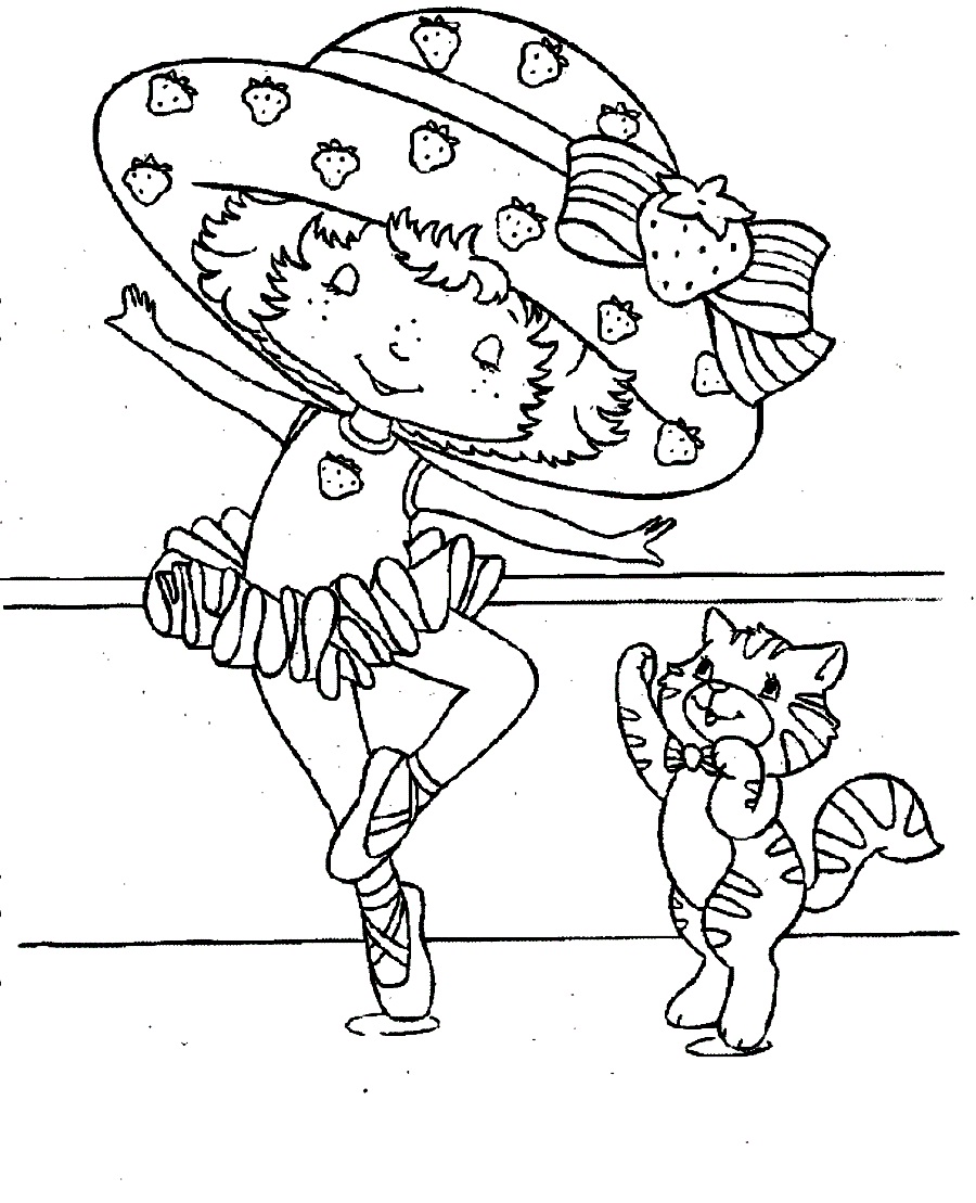 130+ Strawberry Shortcake Coloring Page for Sweet Fun 63