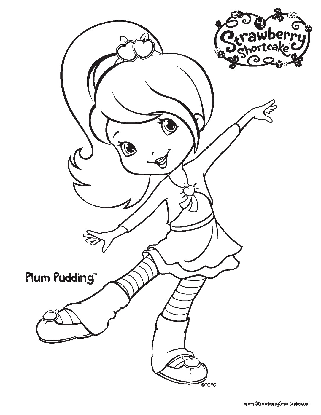 130+ Strawberry Shortcake Coloring Page for Sweet Fun 66