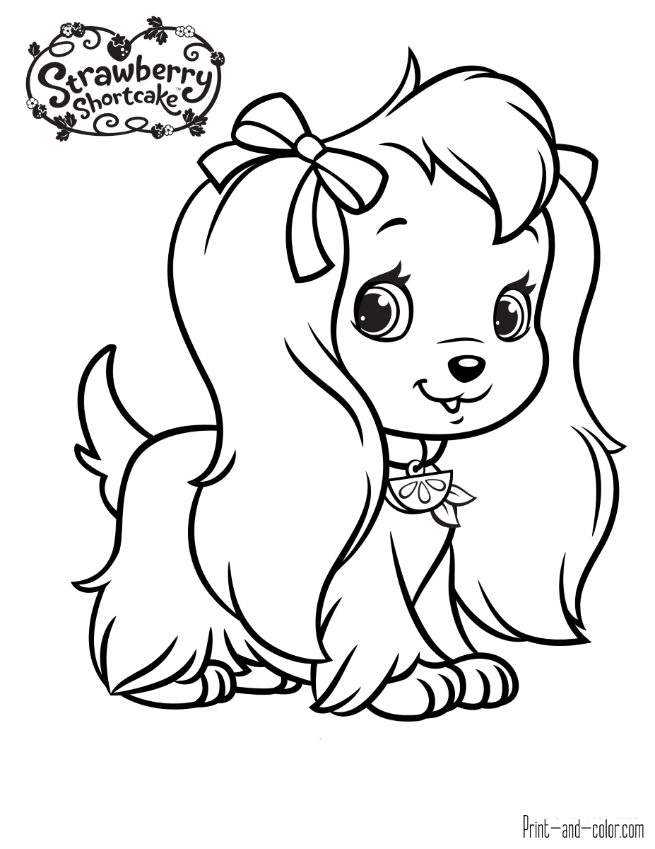 130+ Strawberry Shortcake Coloring Page for Sweet Fun 68