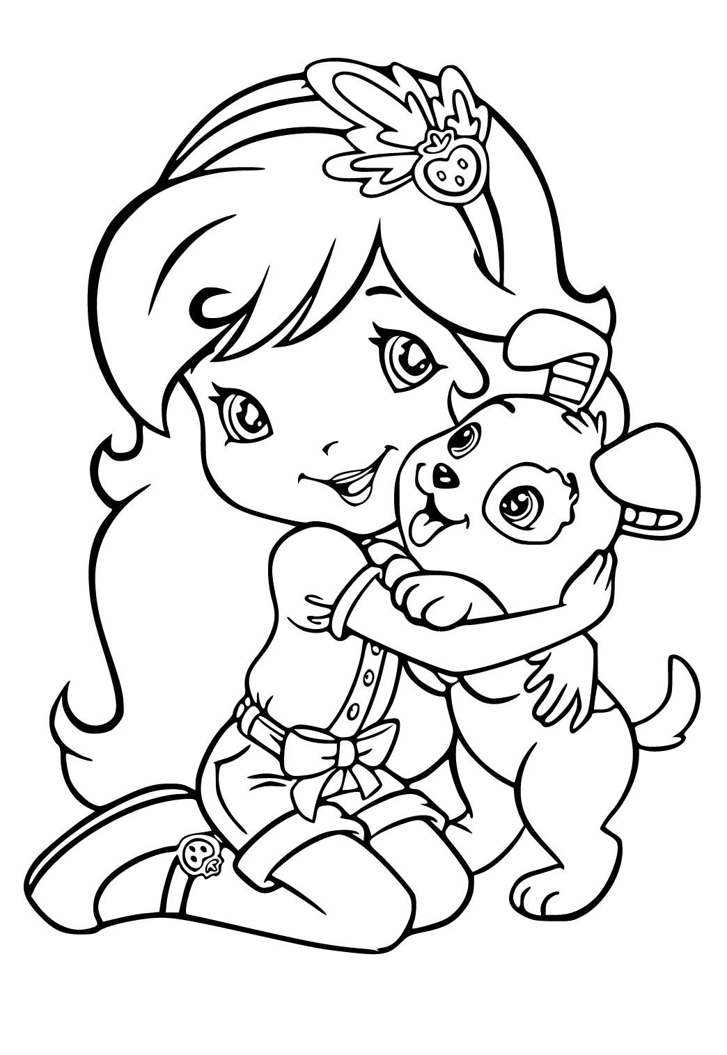 130+ Strawberry Shortcake Coloring Page for Sweet Fun 70