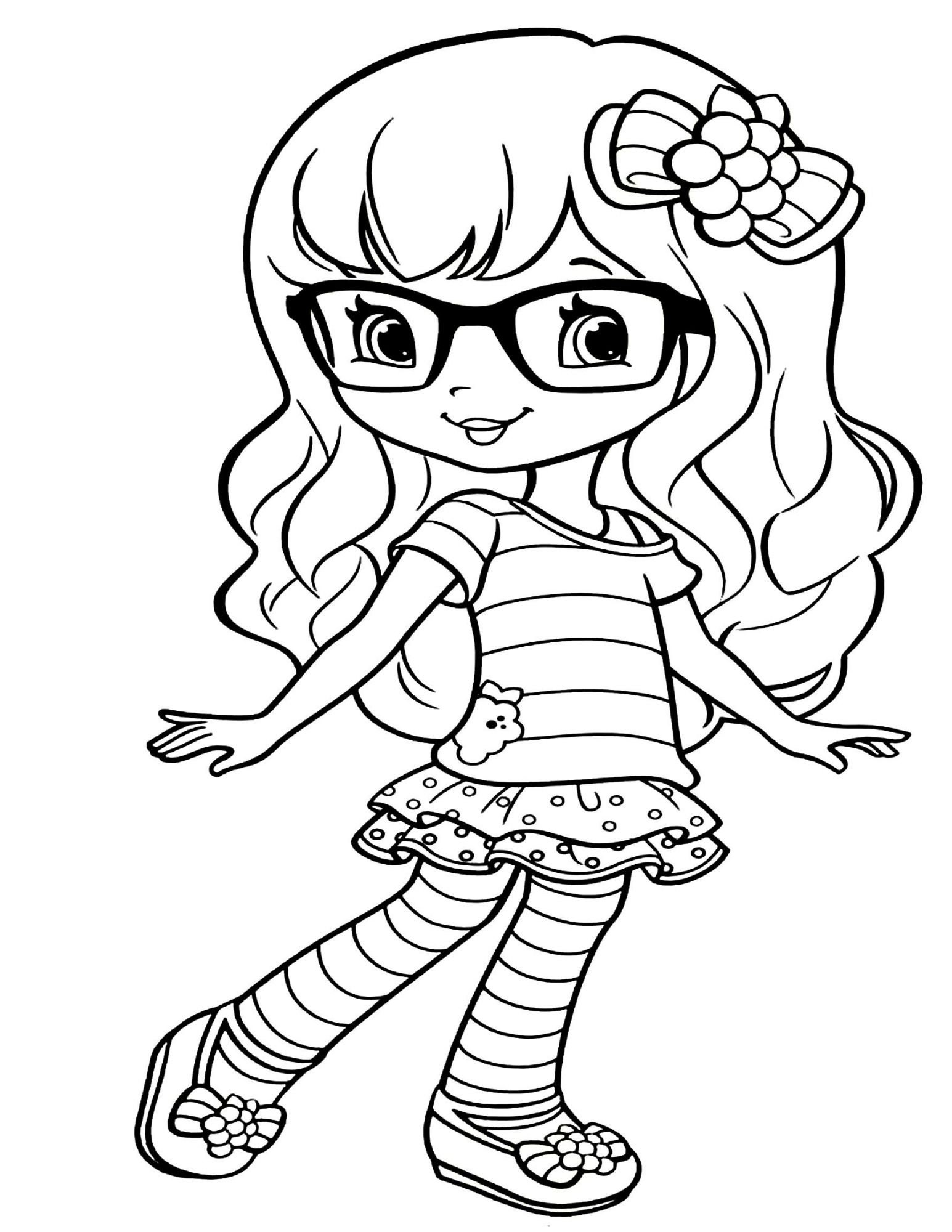 130+ Strawberry Shortcake Coloring Page for Sweet Fun 72