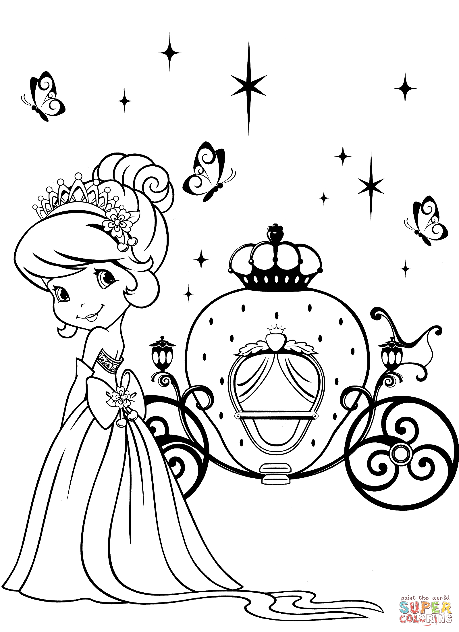 130+ Strawberry Shortcake Coloring Page for Sweet Fun 73