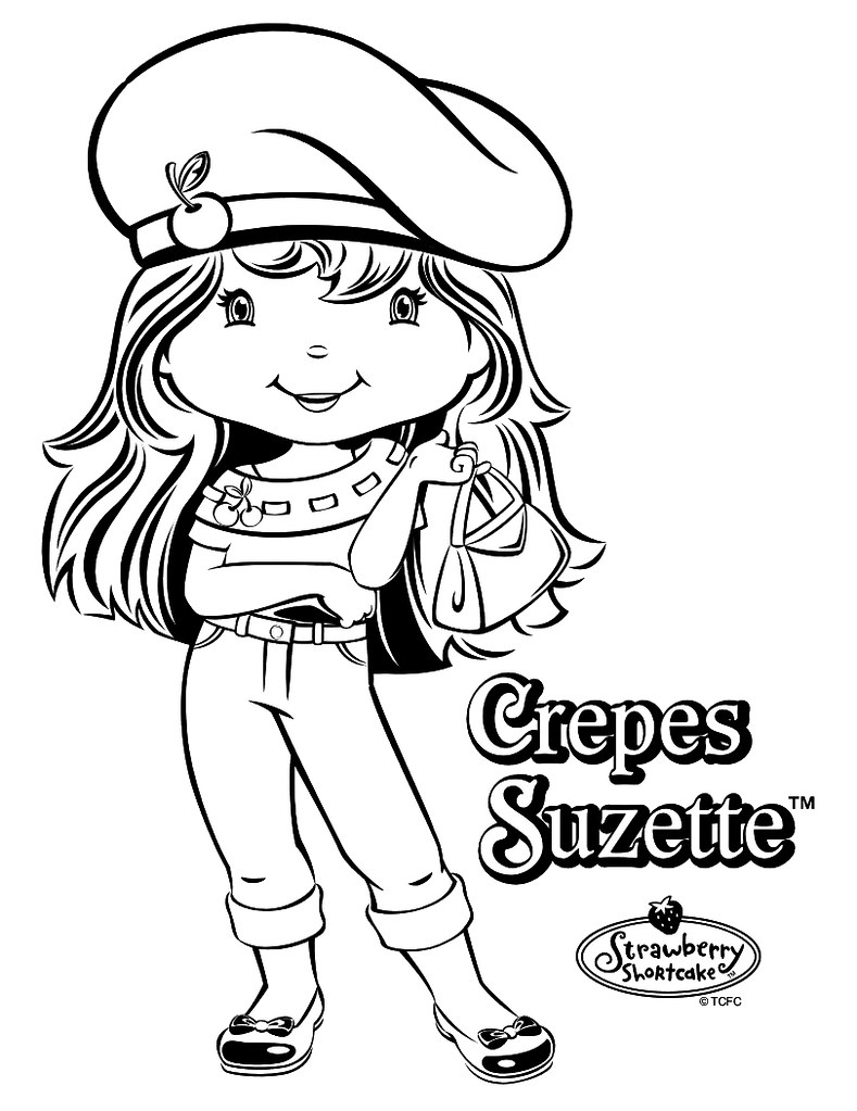 130+ Strawberry Shortcake Coloring Page for Sweet Fun 81