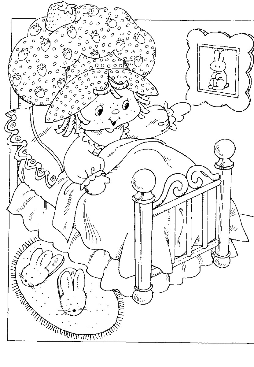 130+ Strawberry Shortcake Coloring Page for Sweet Fun 85