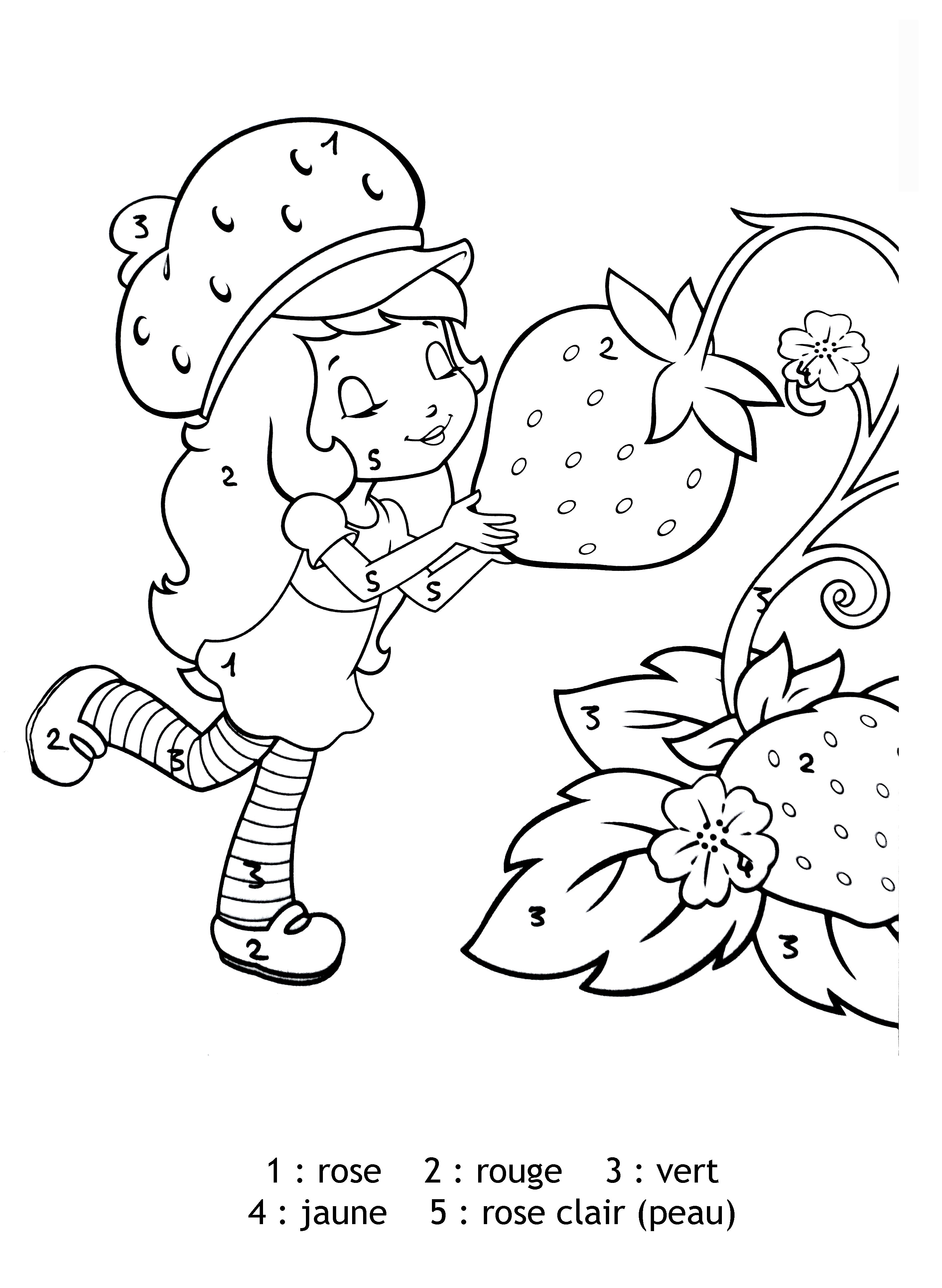 130+ Strawberry Shortcake Coloring Page for Sweet Fun 88