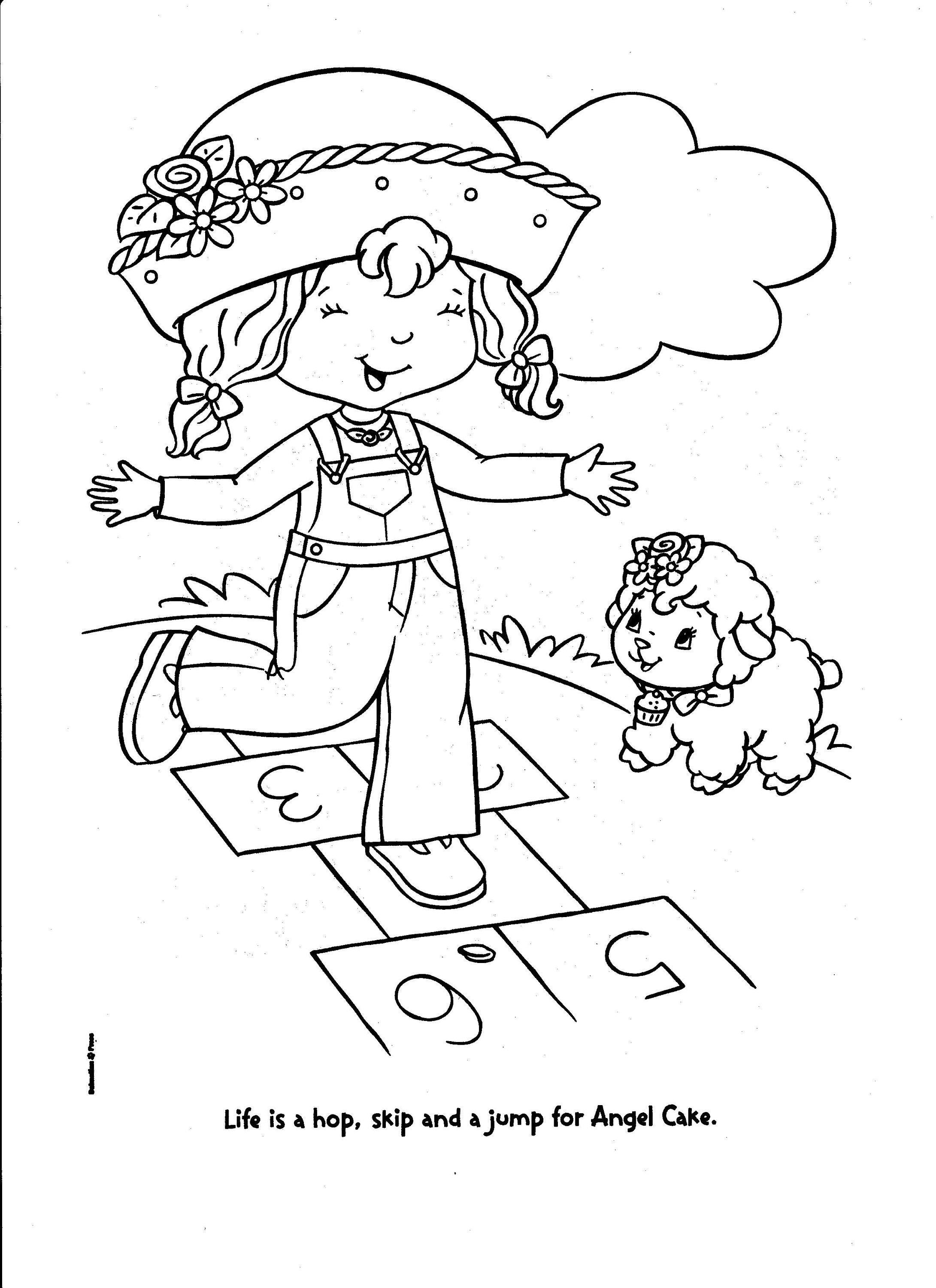 130+ Strawberry Shortcake Coloring Page for Sweet Fun 99