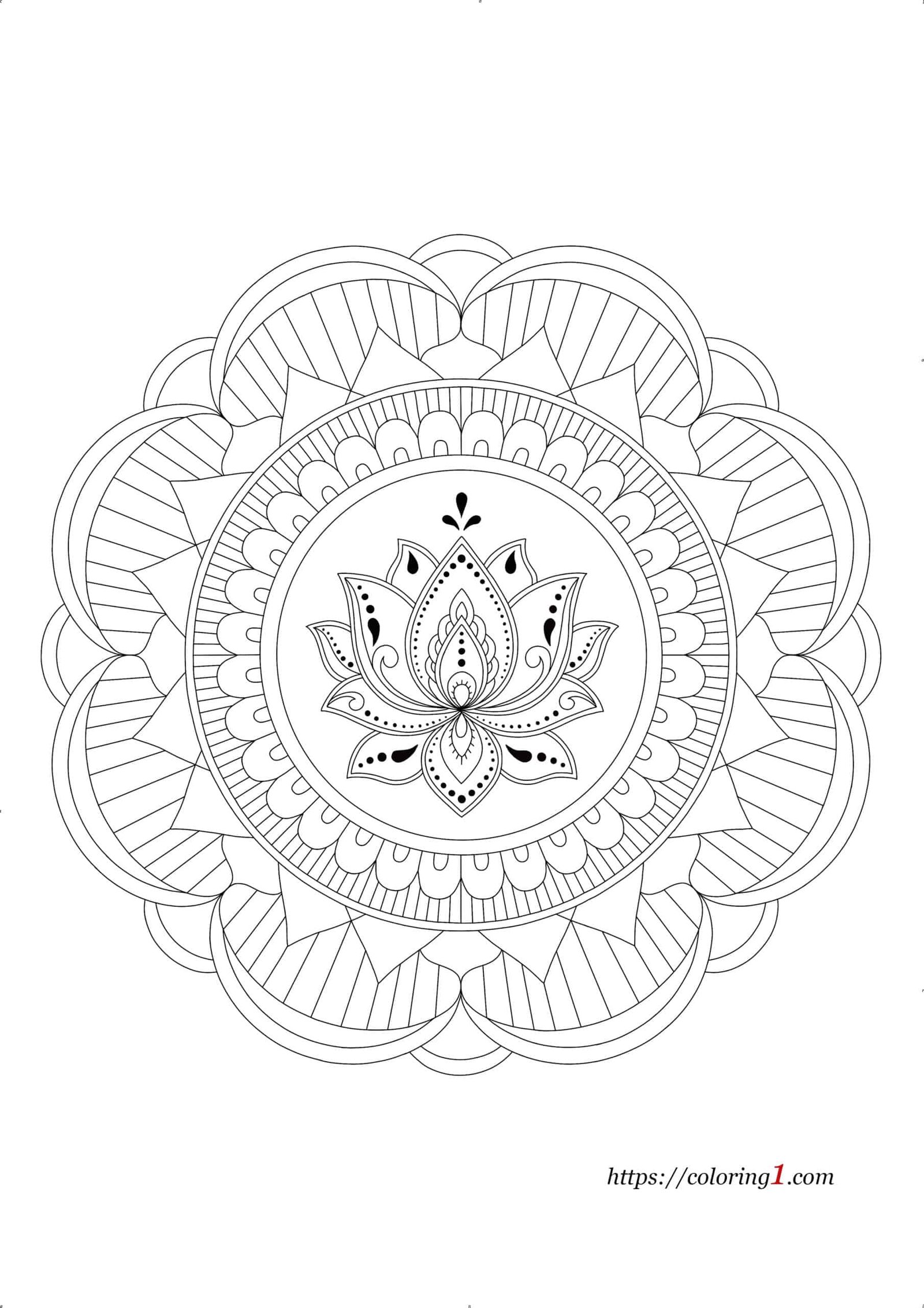 132 Mandala Coloring Pages FREE Printable 106