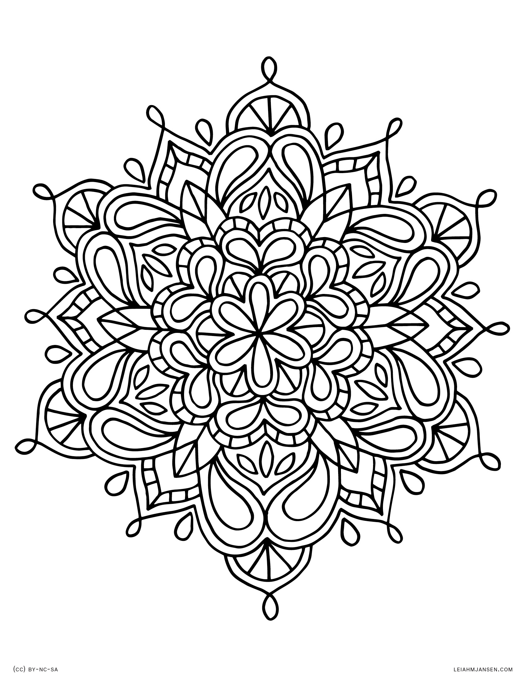 132 Mandala Coloring Pages FREE Printable 108