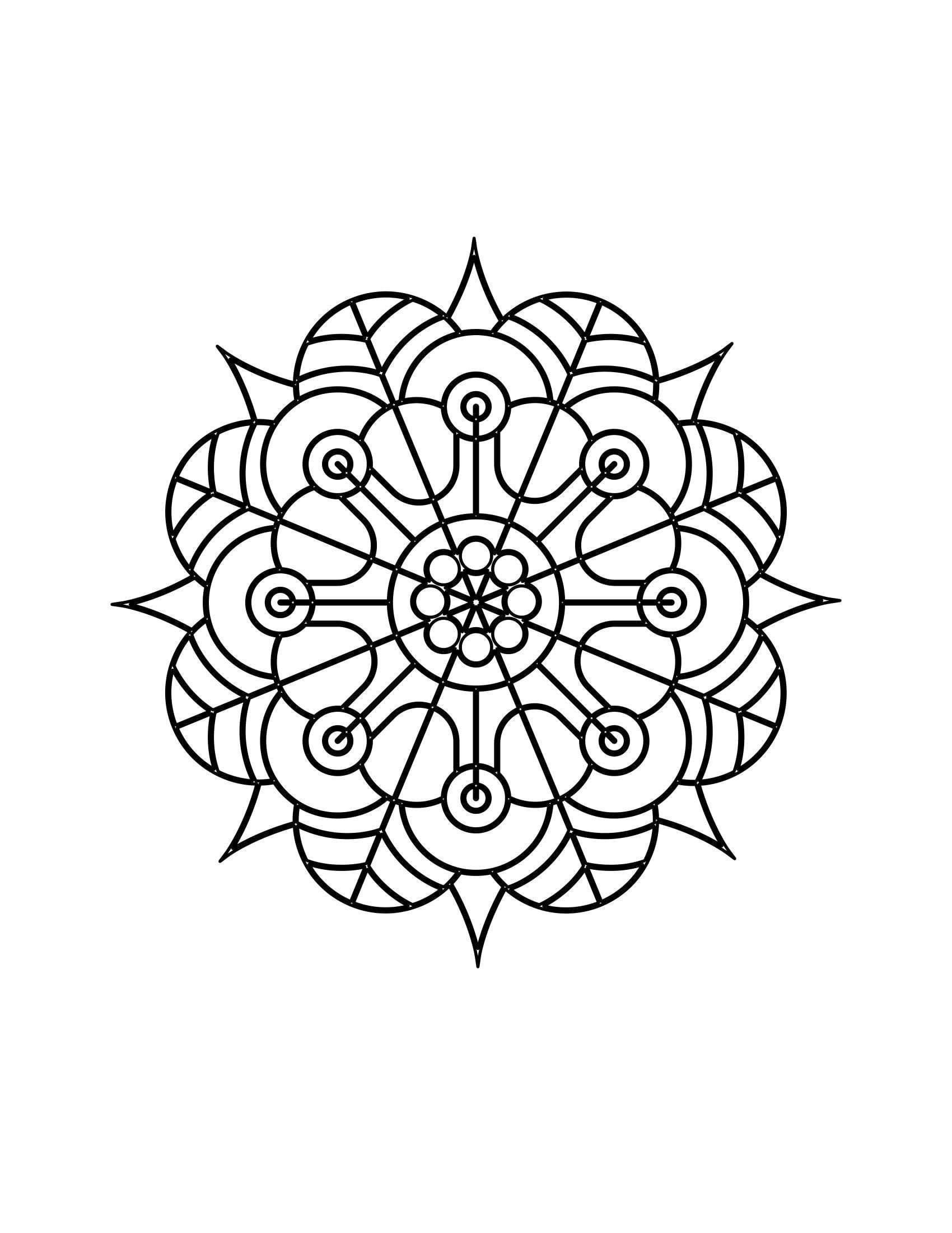 132 Mandala Coloring Pages FREE Printable 109