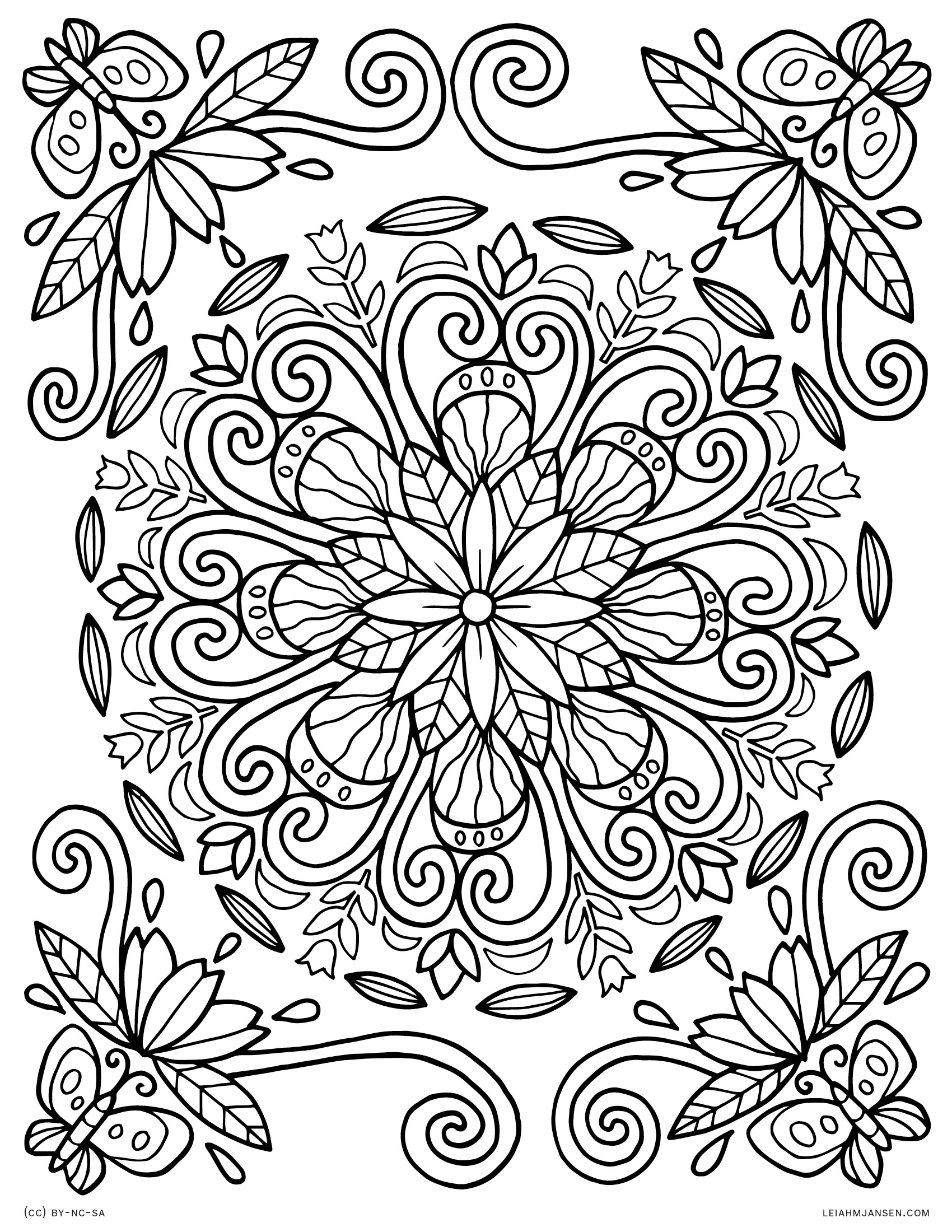 132 Mandala Coloring Pages FREE Printable 110