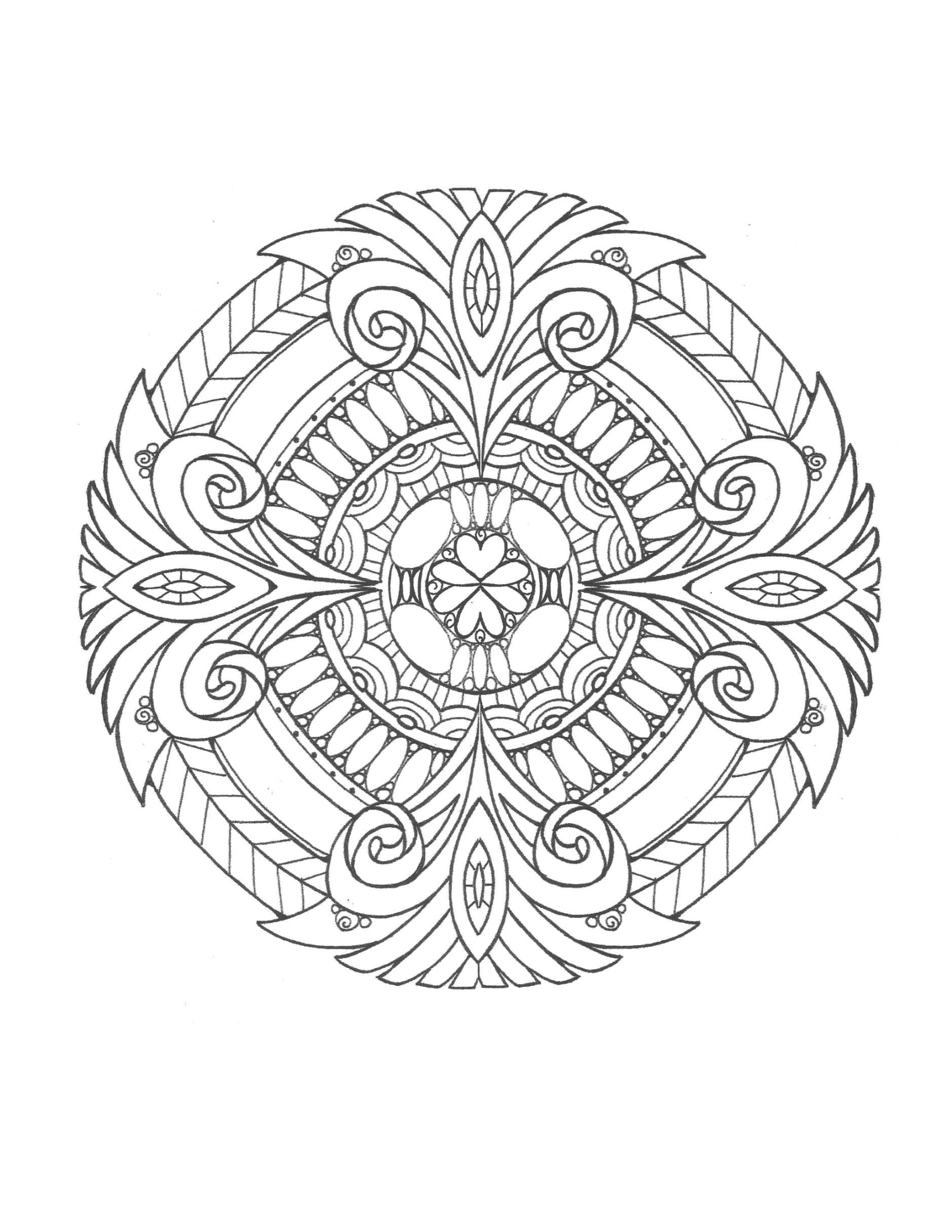 132 Mandala Coloring Pages FREE Printable 111