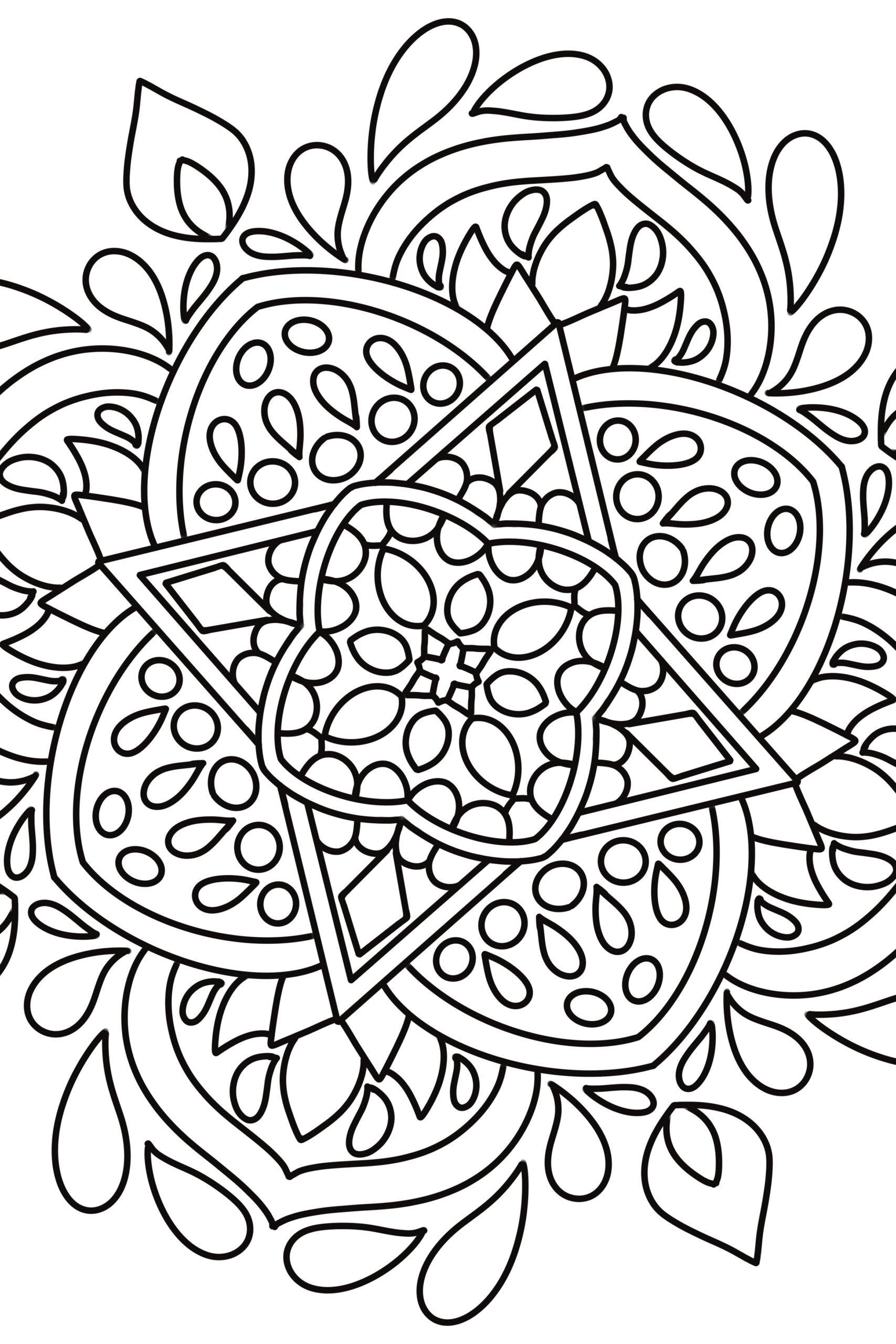 132 Mandala Coloring Pages FREE Printable 116