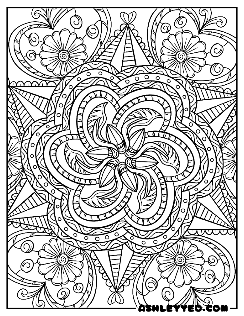 132 Mandala Coloring Pages FREE Printable 16