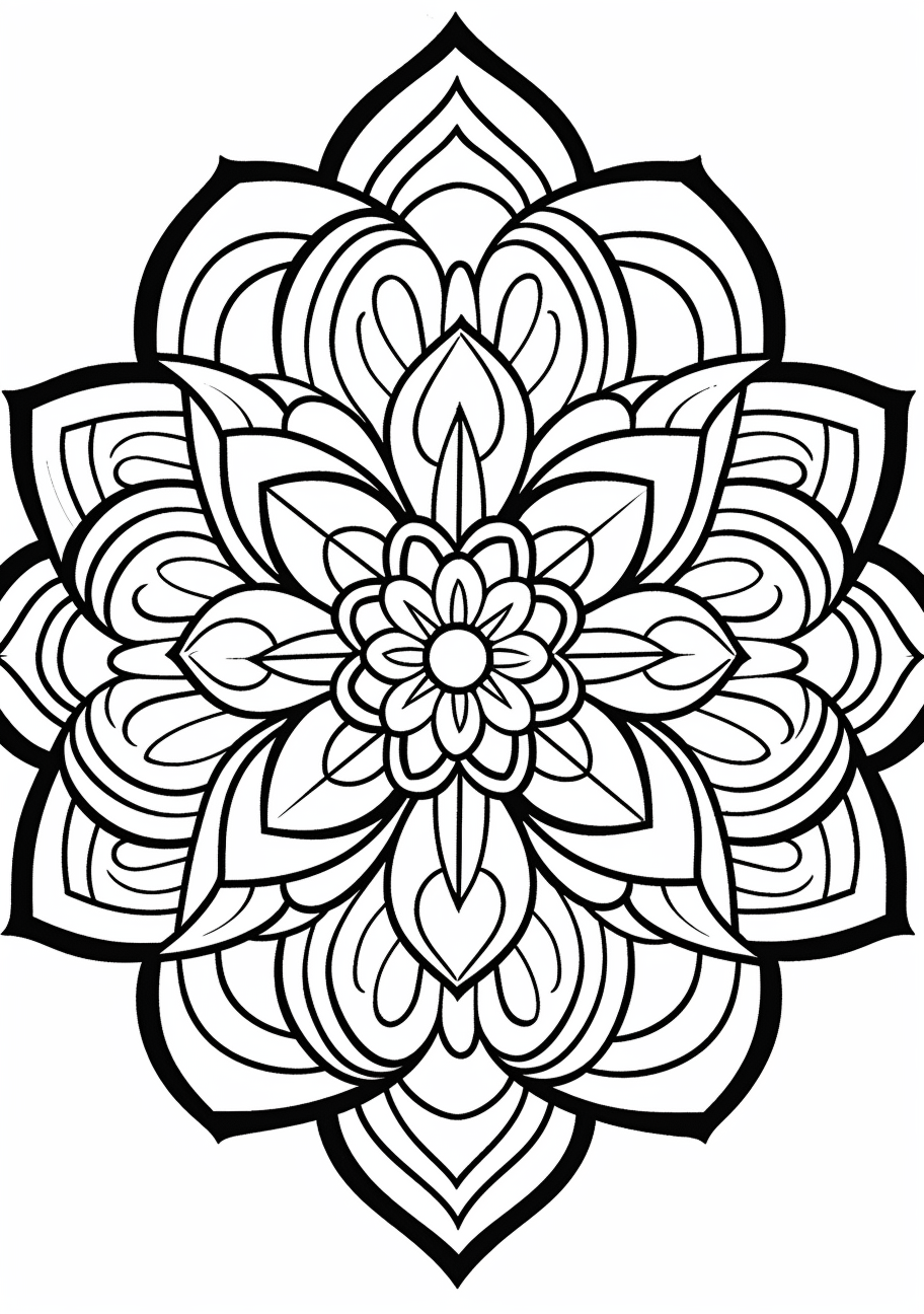 132 Mandala Coloring Pages FREE Printable 30