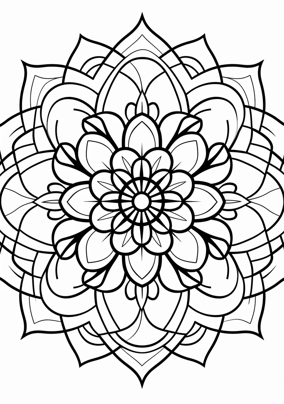 132 Mandala Coloring Pages FREE Printable 32