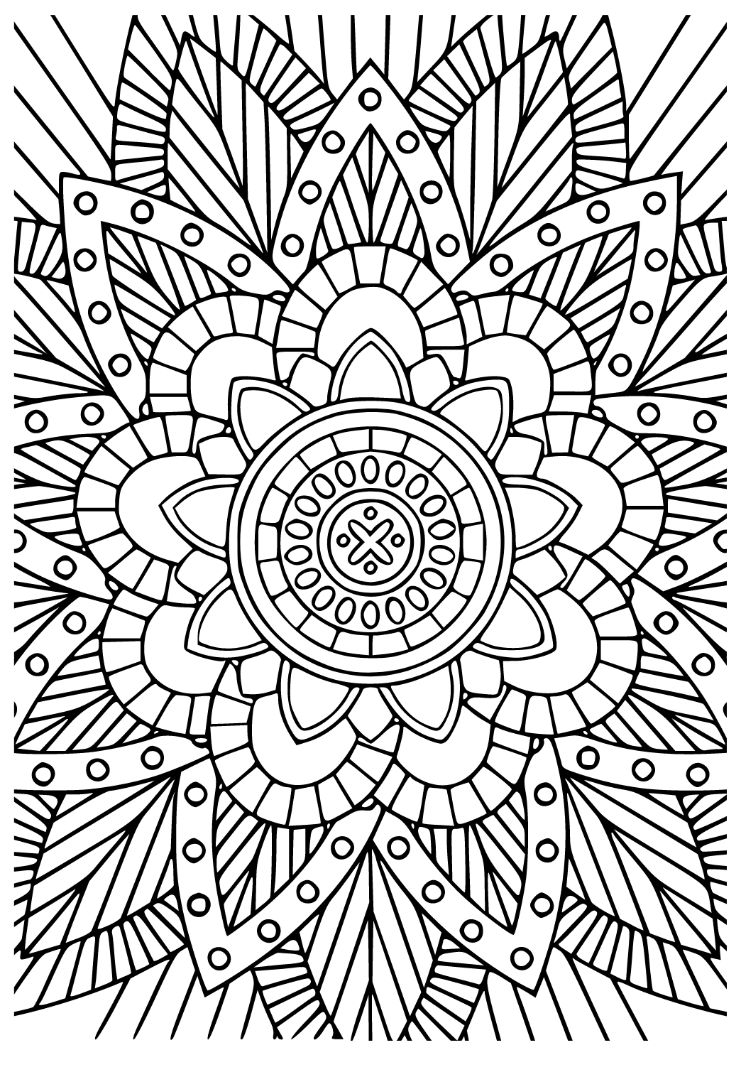 132 Mandala Coloring Pages FREE Printable 54