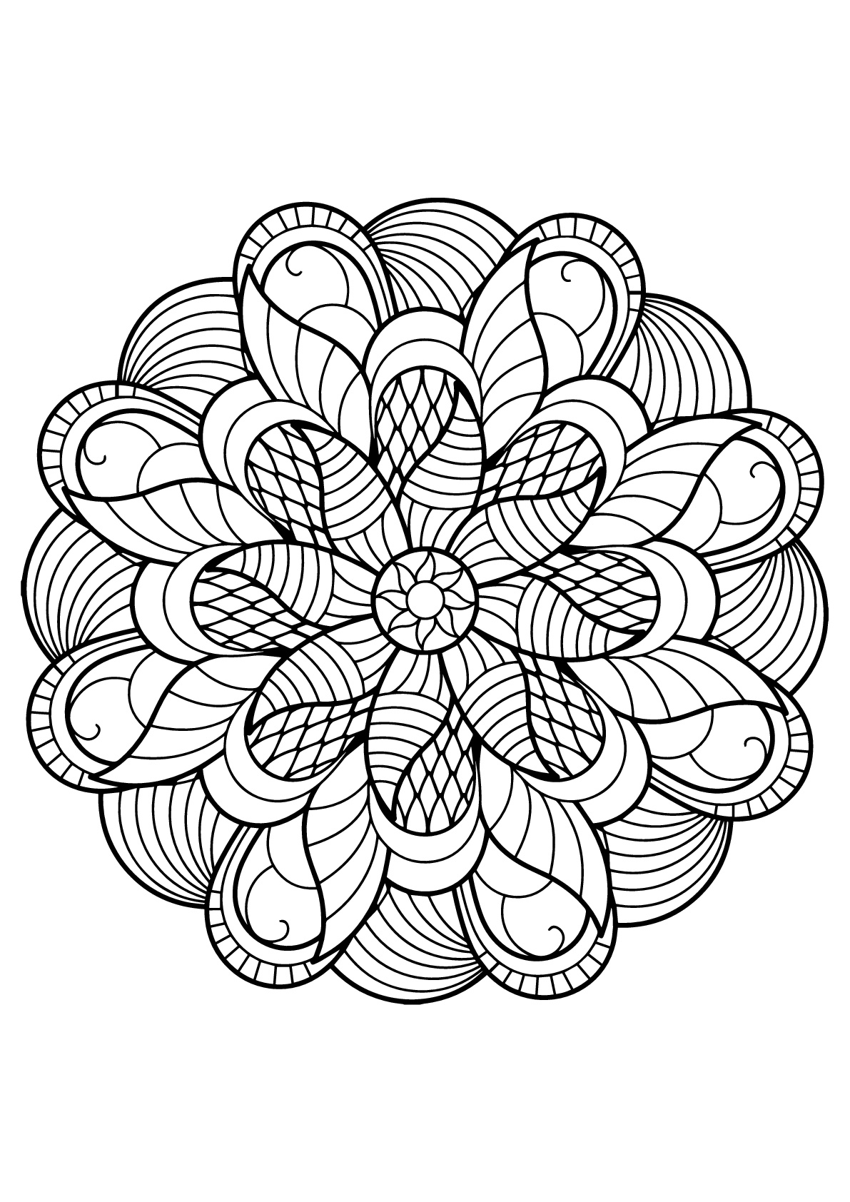 132 Mandala Coloring Pages FREE Printable 64