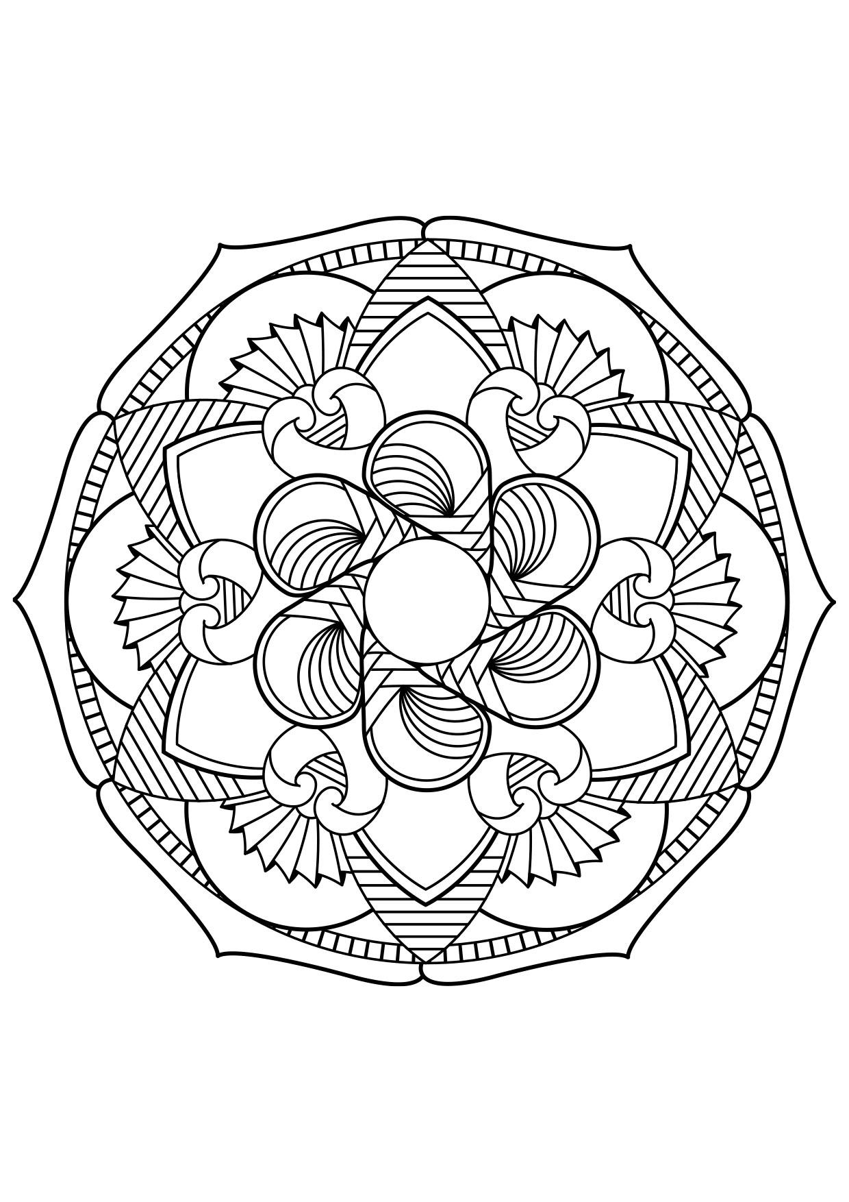 132 Mandala Coloring Pages FREE Printable 75