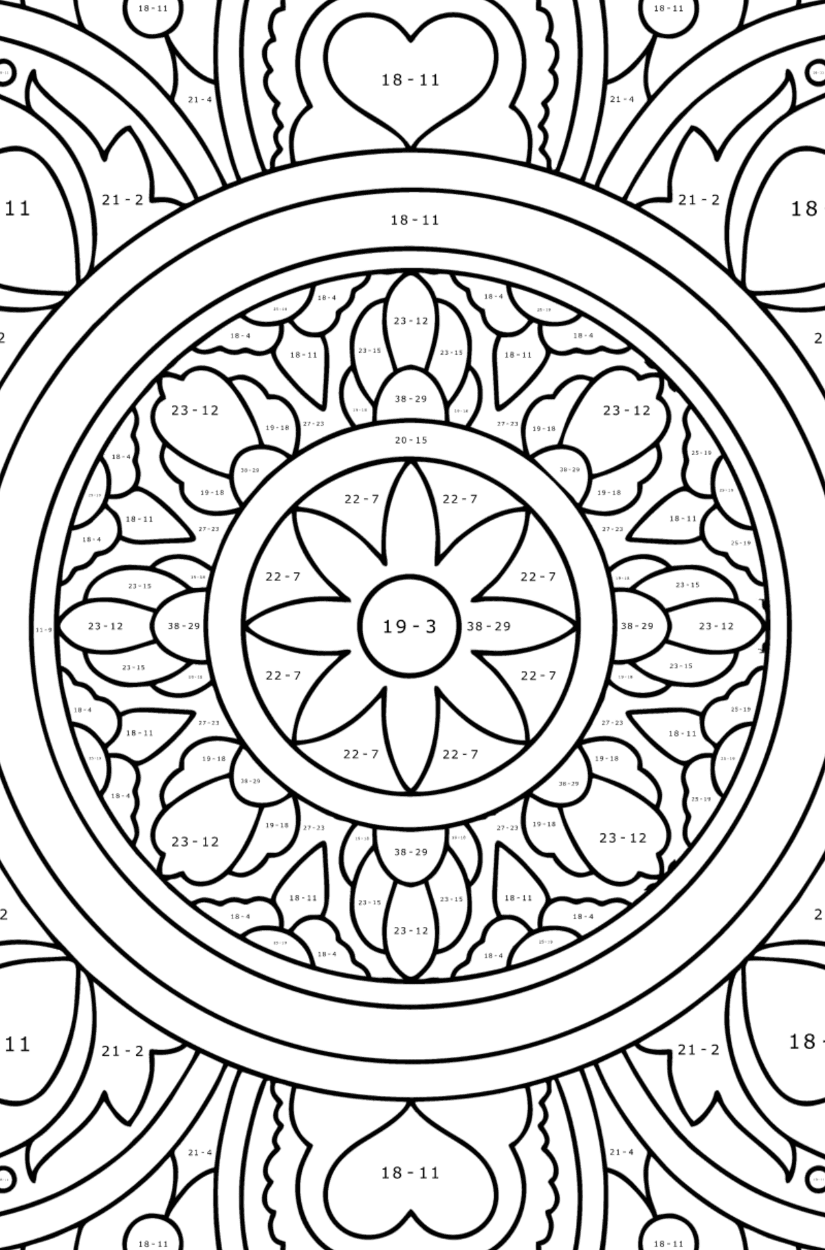 132 Mandala Coloring Pages FREE Printable 76