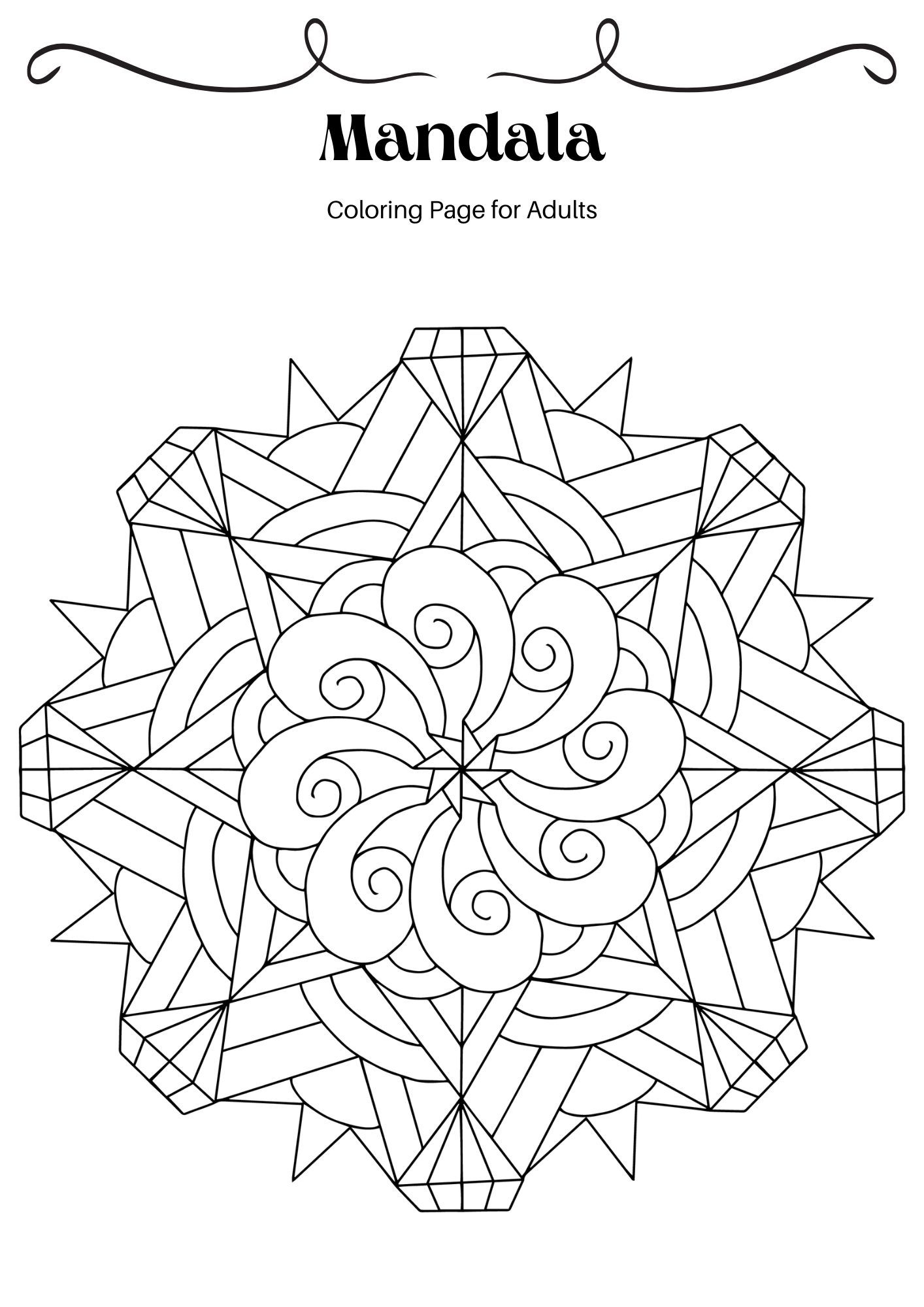 132 Mandala Coloring Pages FREE Printable 91