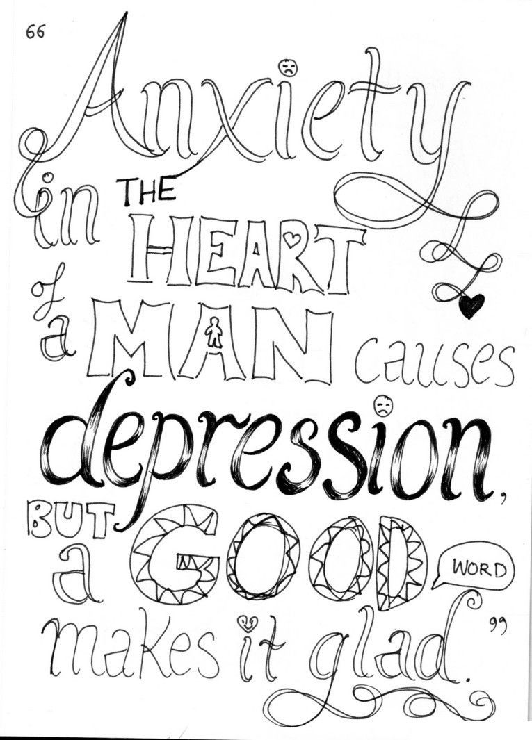 133+ Depression Mental Health Coloring Pages Printable 12