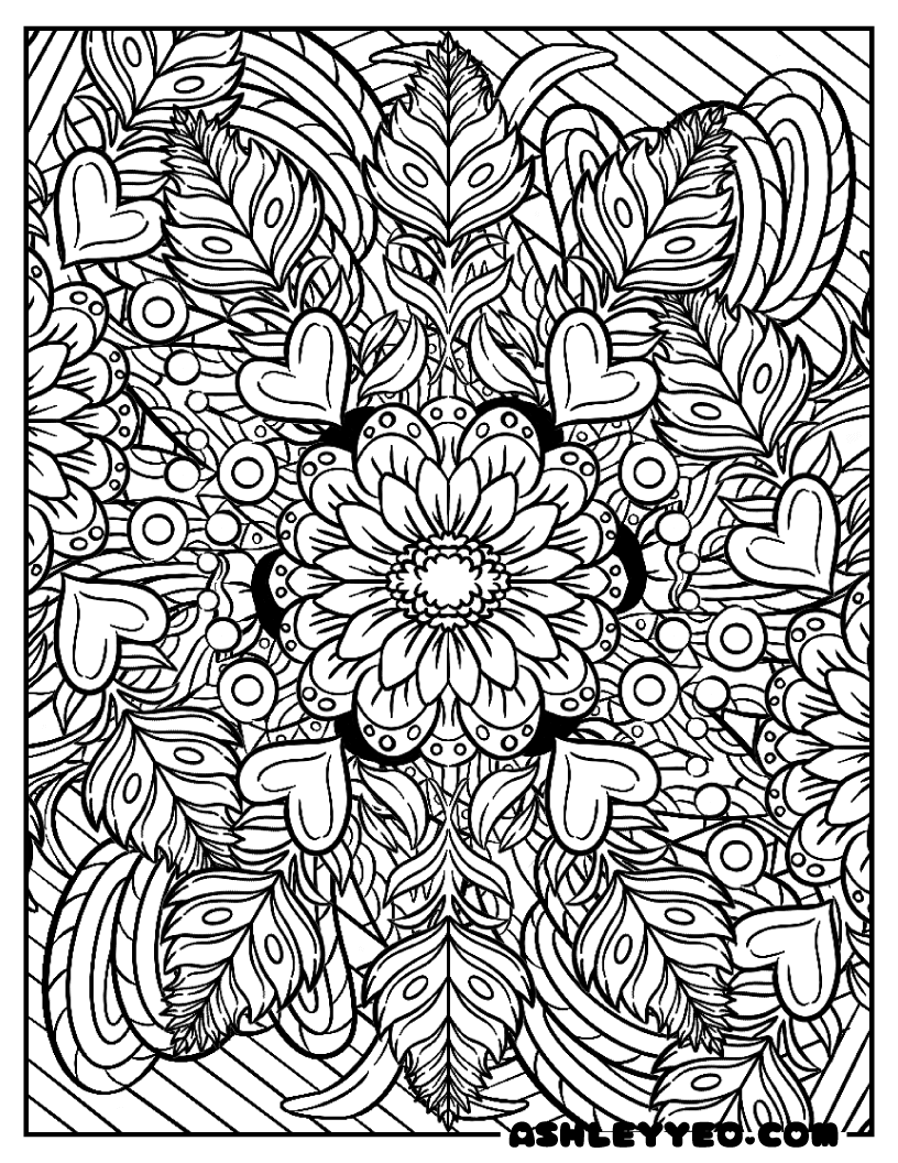 133+ Depression Mental Health Coloring Pages Printable 15