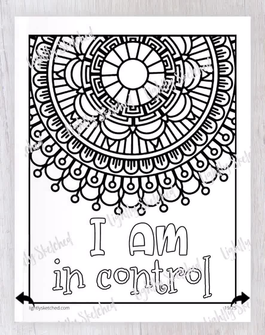 133+ Depression Mental Health Coloring Pages Printable 21