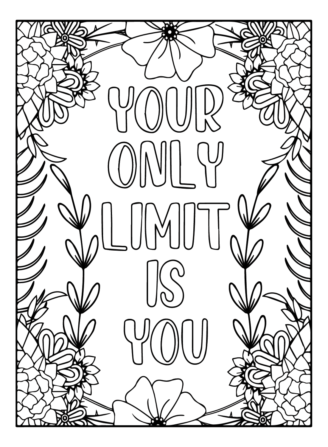 133+ Depression Mental Health Coloring Pages Printable 43