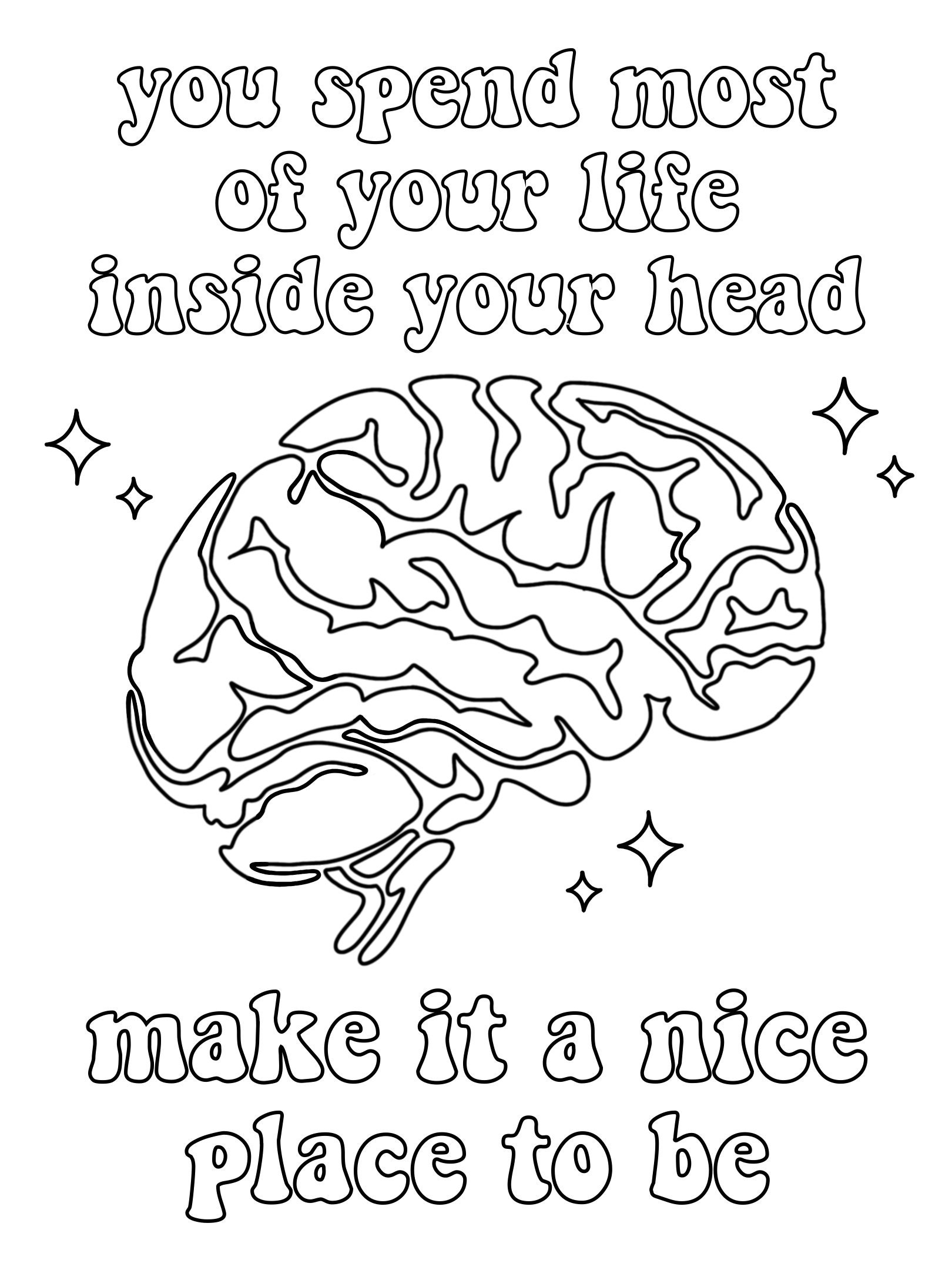 133+ Depression Mental Health Coloring Pages Printable 83