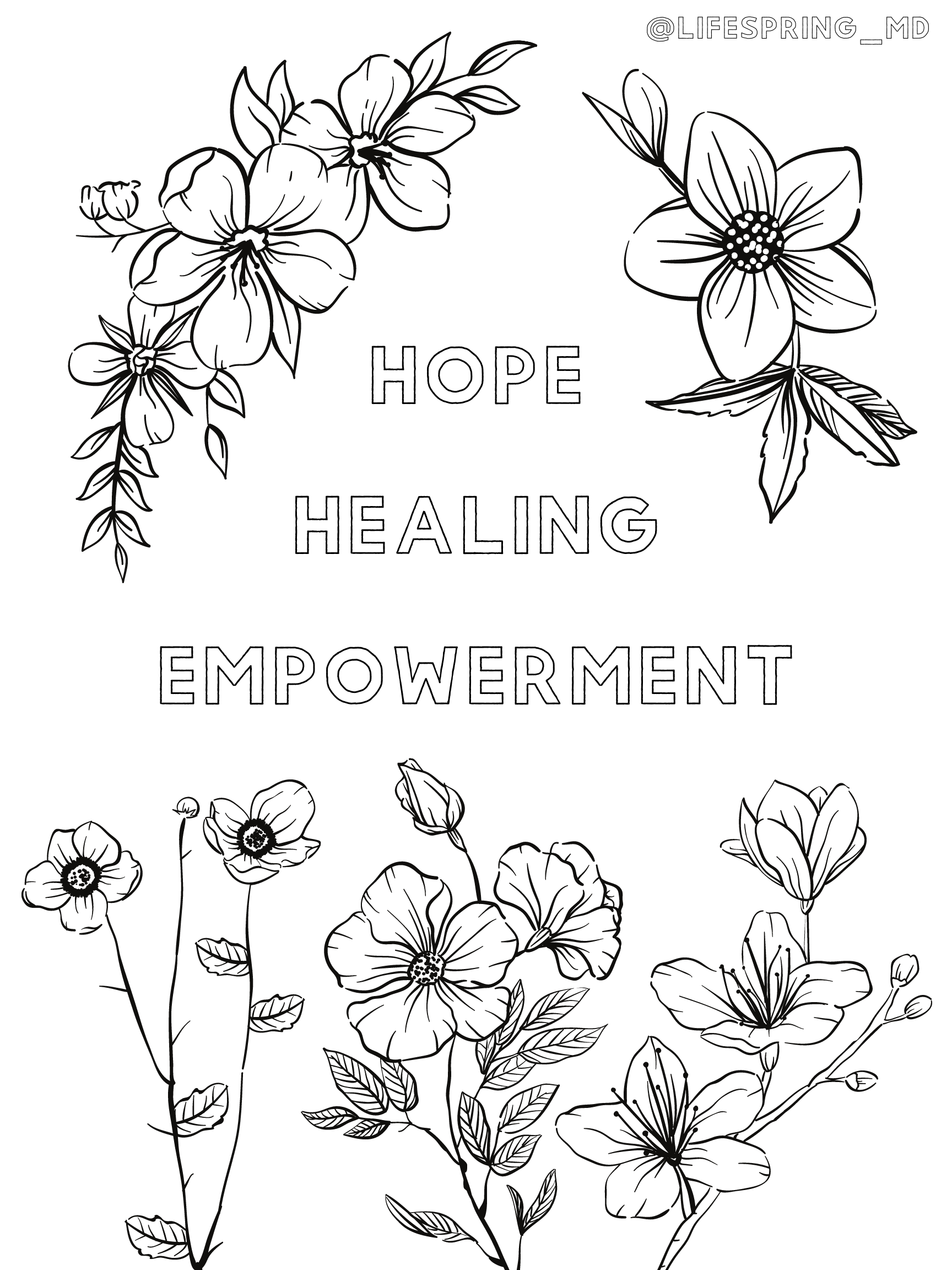 133+ Depression Mental Health Coloring Pages Printable 88