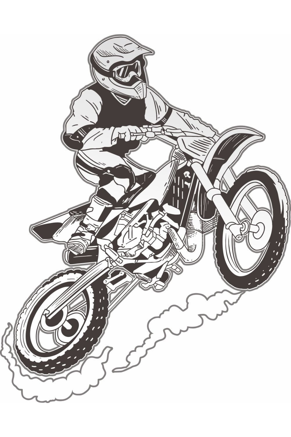 133 Dirt Bike Coloring Pages: Rev Up Your Creativity 100