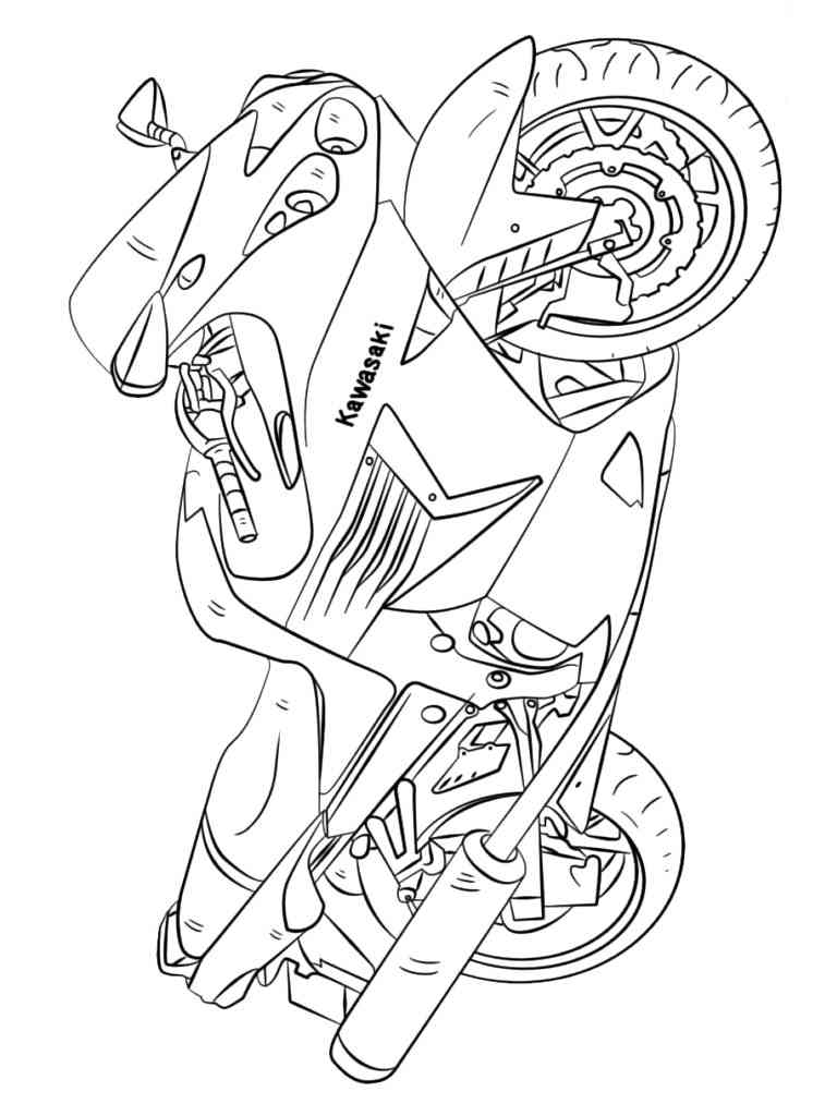 133 Dirt Bike Coloring Pages: Rev Up Your Creativity 116