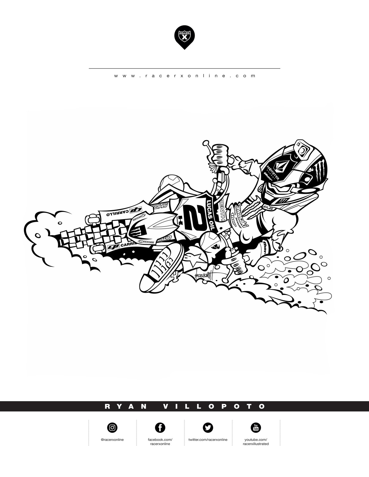133 Dirt Bike Coloring Pages: Rev Up Your Creativity 24