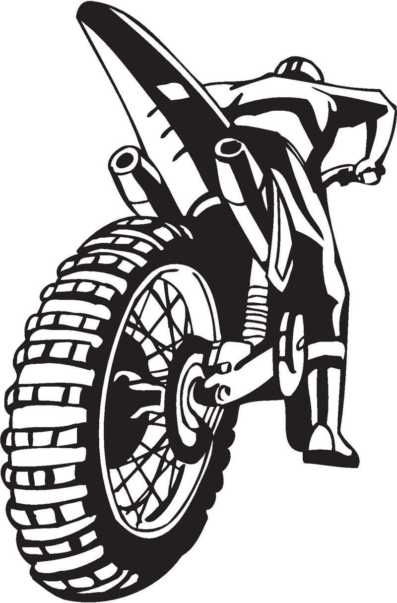 133 Dirt Bike Coloring Pages: Rev Up Your Creativity 33