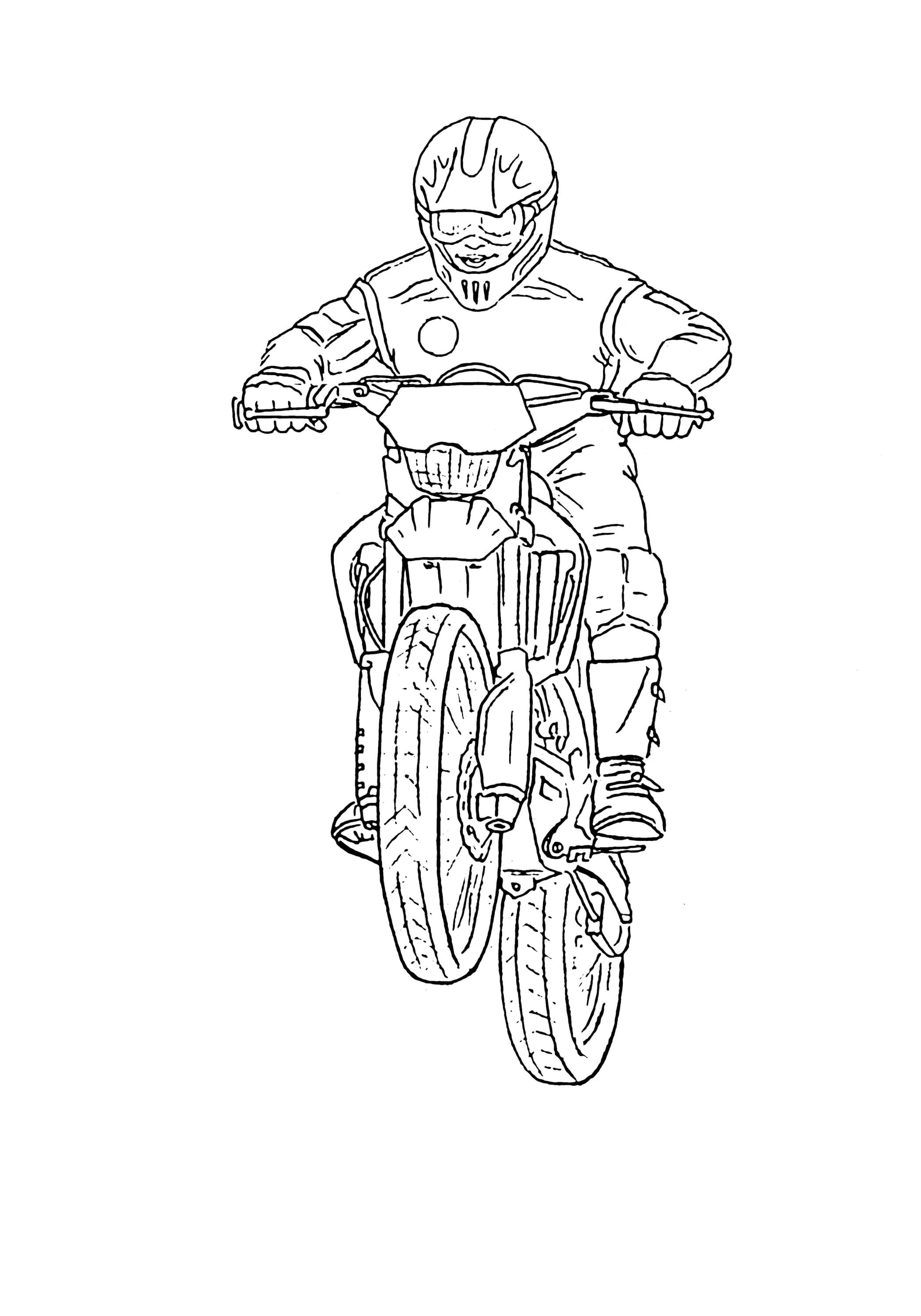 133 Dirt Bike Coloring Pages: Rev Up Your Creativity 37