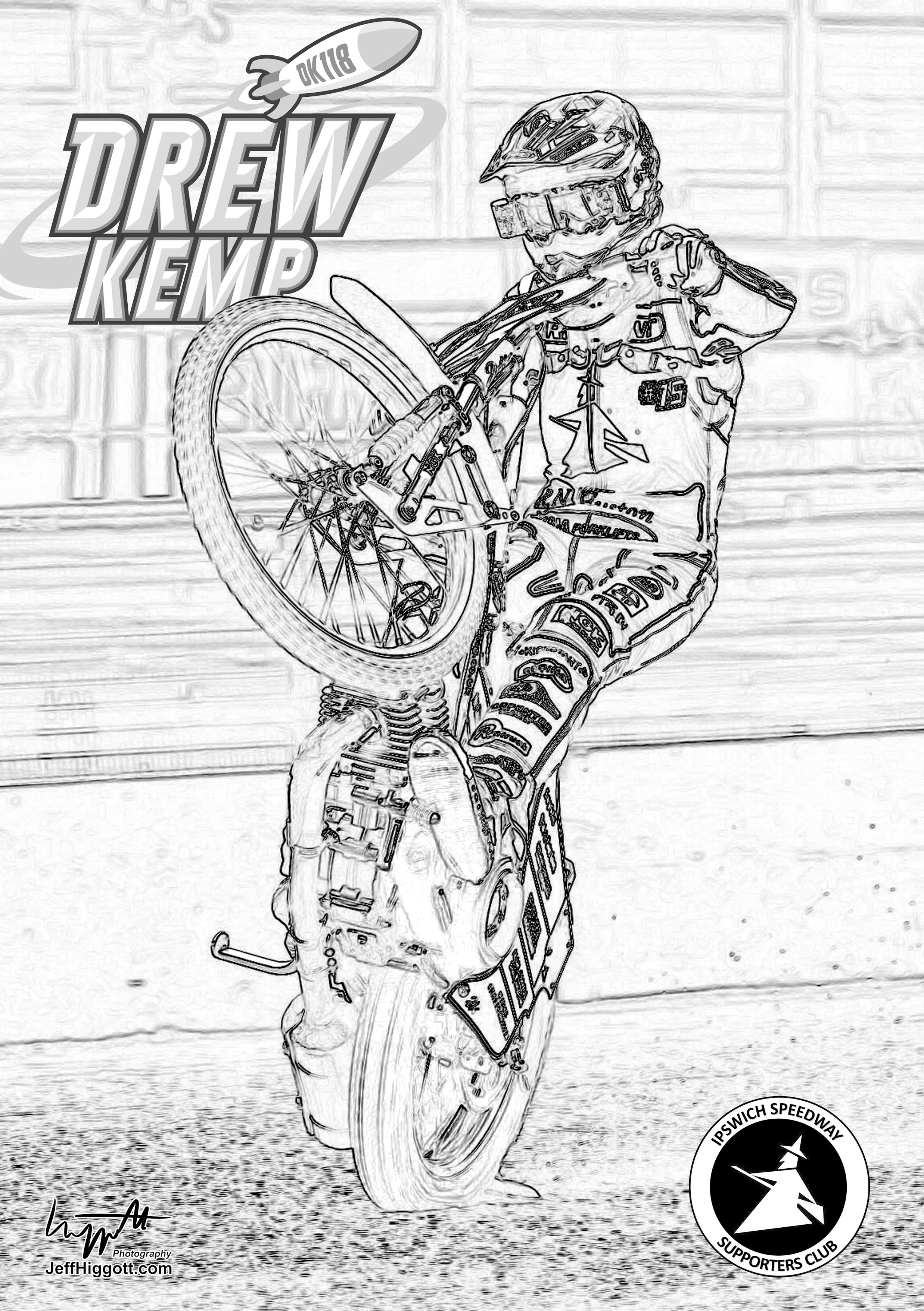 133 Dirt Bike Coloring Pages: Rev Up Your Creativity 4