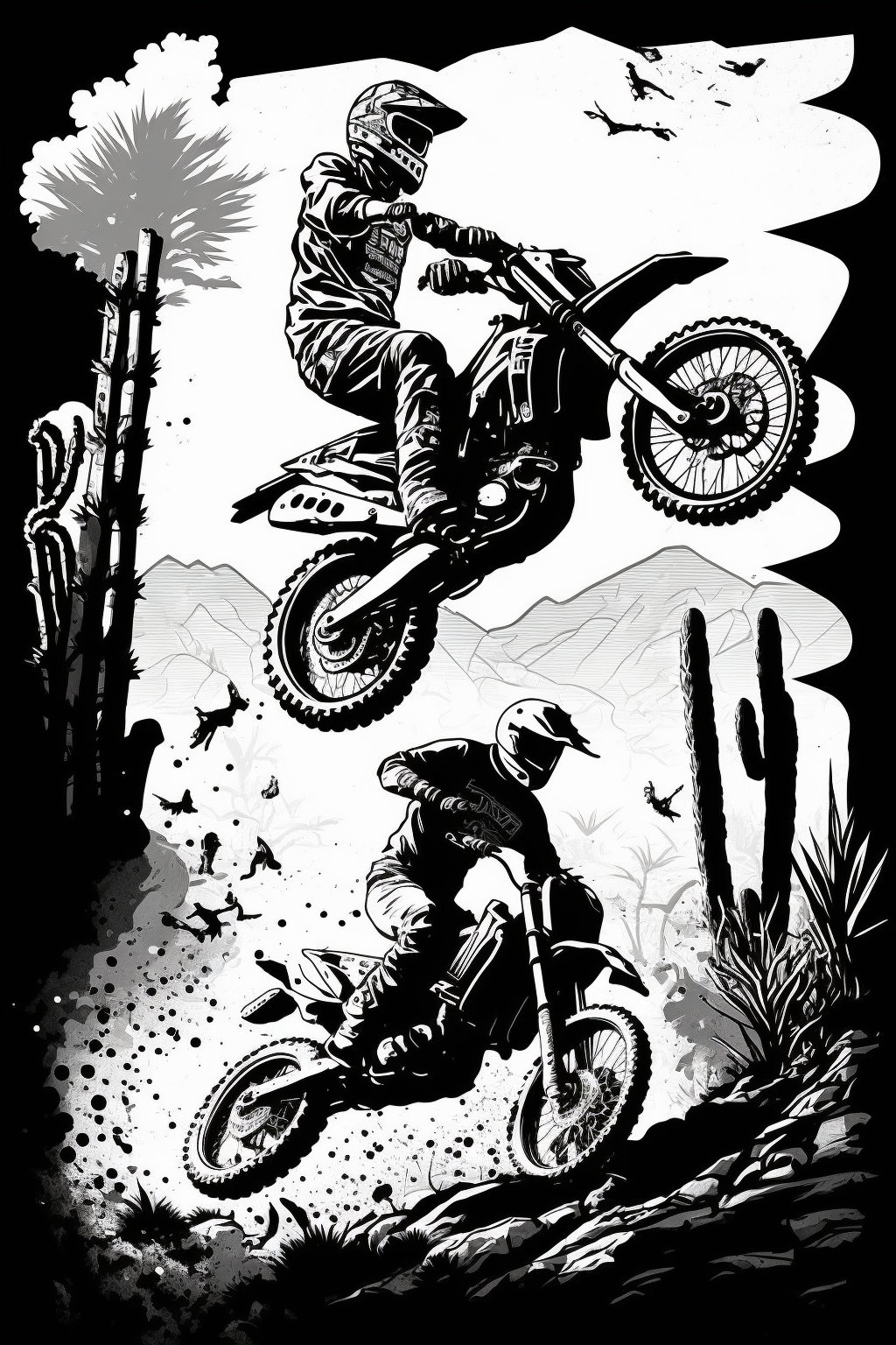 133 Dirt Bike Coloring Pages: Rev Up Your Creativity 40