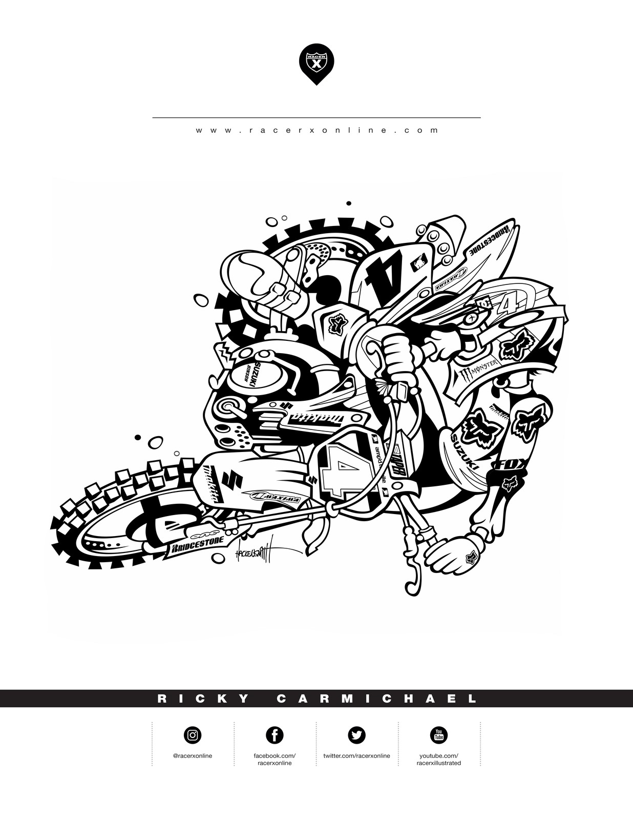 133 Dirt Bike Coloring Pages: Rev Up Your Creativity 46