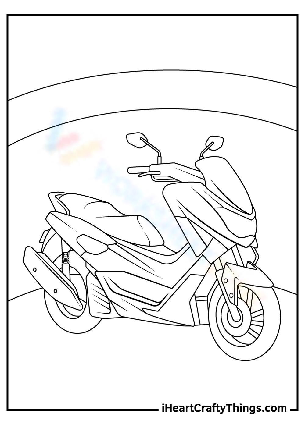 133 Dirt Bike Coloring Pages: Rev Up Your Creativity 50