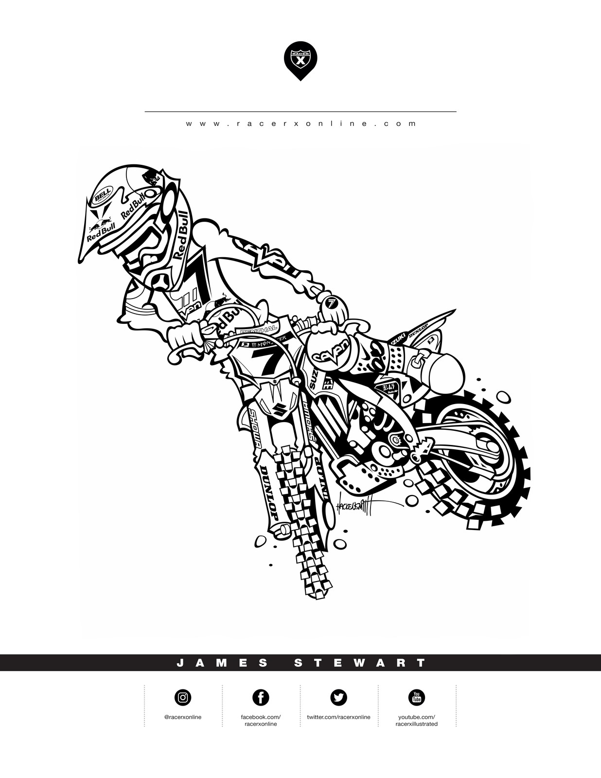 133 Dirt Bike Coloring Pages: Rev Up Your Creativity 6