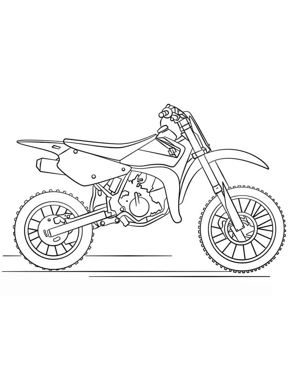 133 Dirt Bike Coloring Pages: Rev Up Your Creativity 63