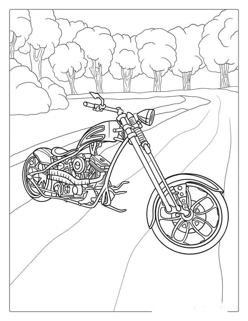 133 Dirt Bike Coloring Pages: Rev Up Your Creativity 68