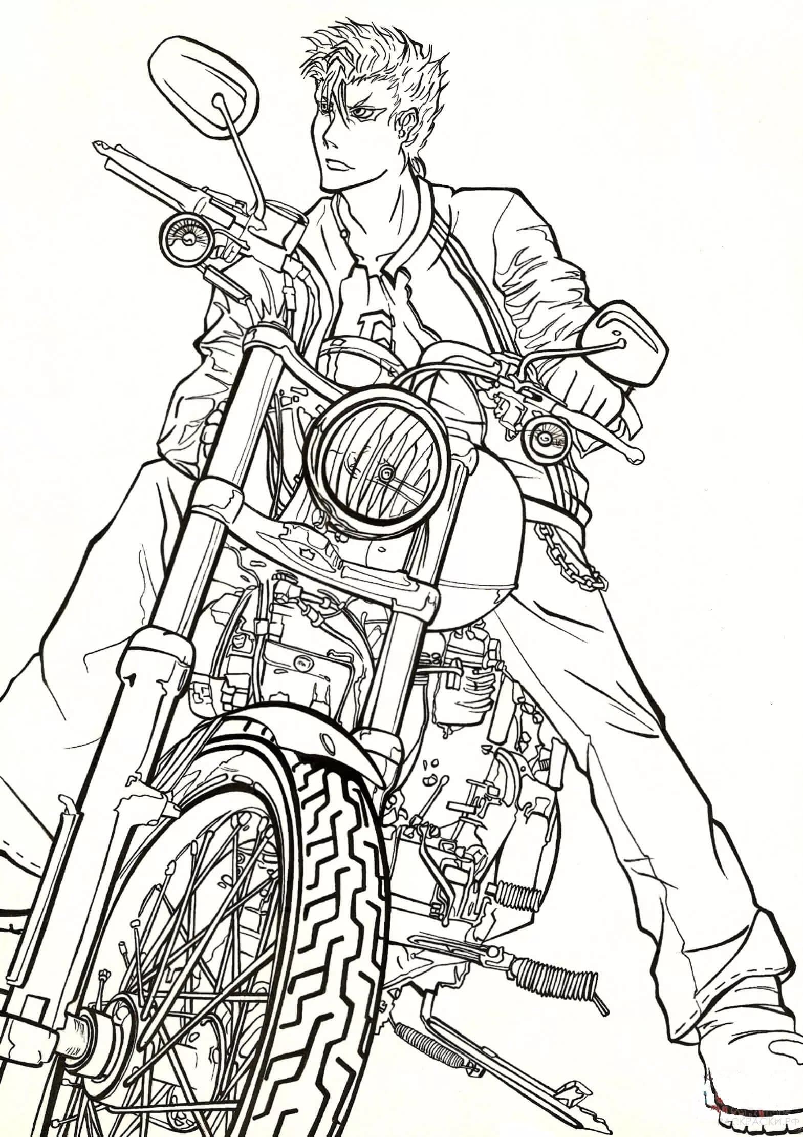 133 Dirt Bike Coloring Pages: Rev Up Your Creativity 71
