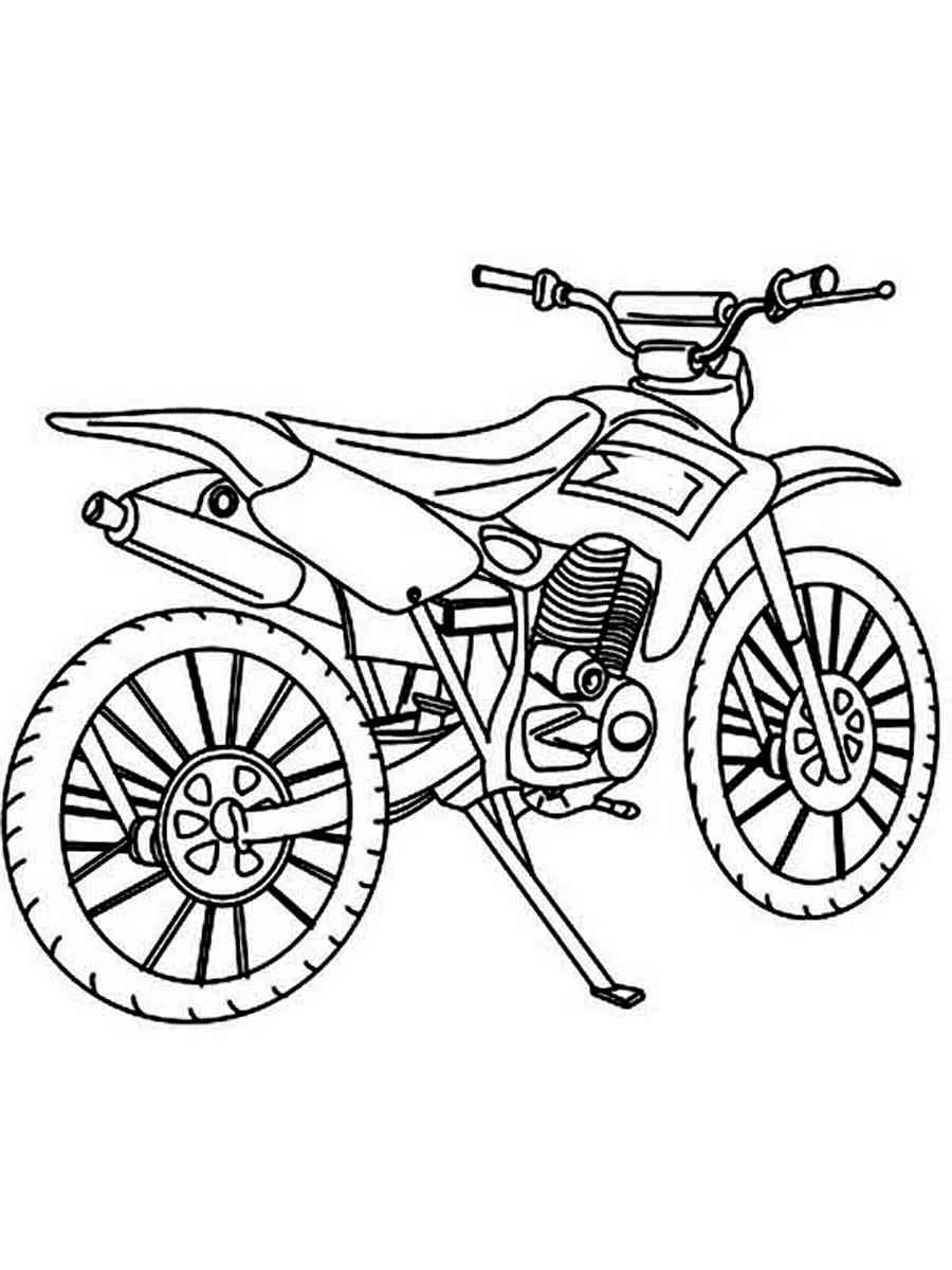 133 Dirt Bike Coloring Pages: Rev Up Your Creativity 78