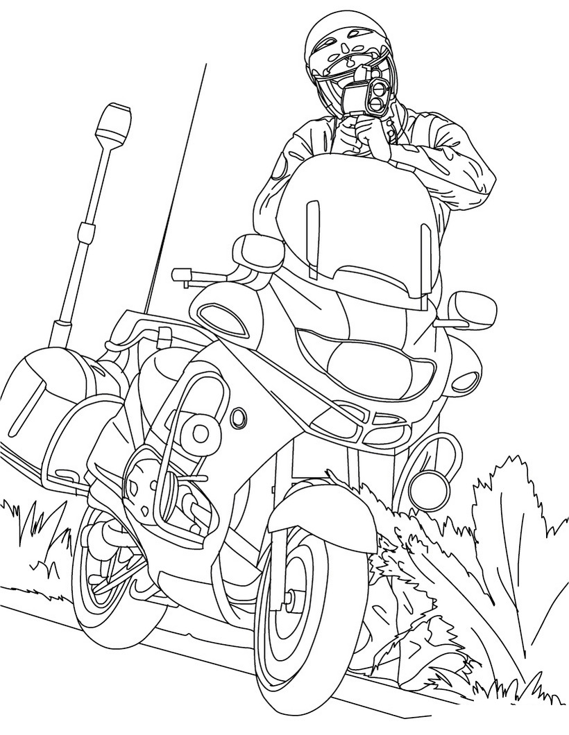 133 Dirt Bike Coloring Pages: Rev Up Your Creativity 85