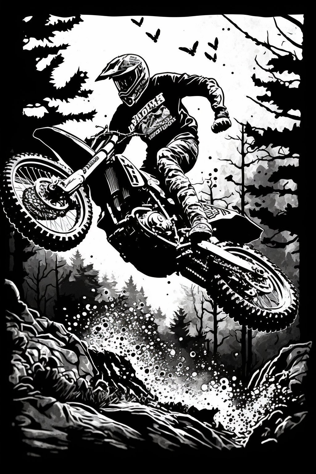 133 Dirt Bike Coloring Pages: Rev Up Your Creativity 9