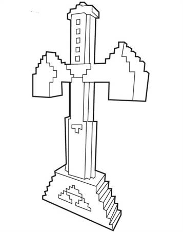 133+ Mikey and JJ Minecraft Coloring Pages Printable 27