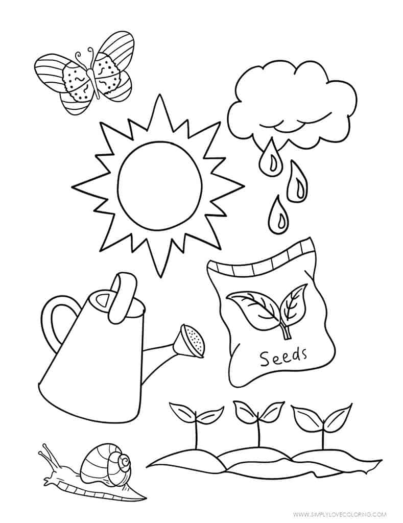 133 Sun and Sand Coloring Pages Free Printable 111