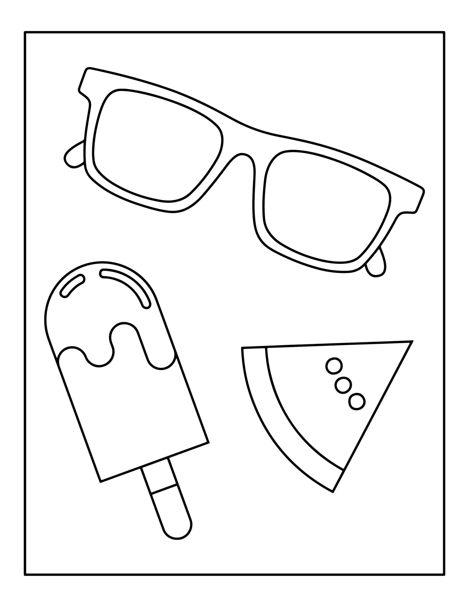 133 Sun and Sand Coloring Pages Free Printable 115